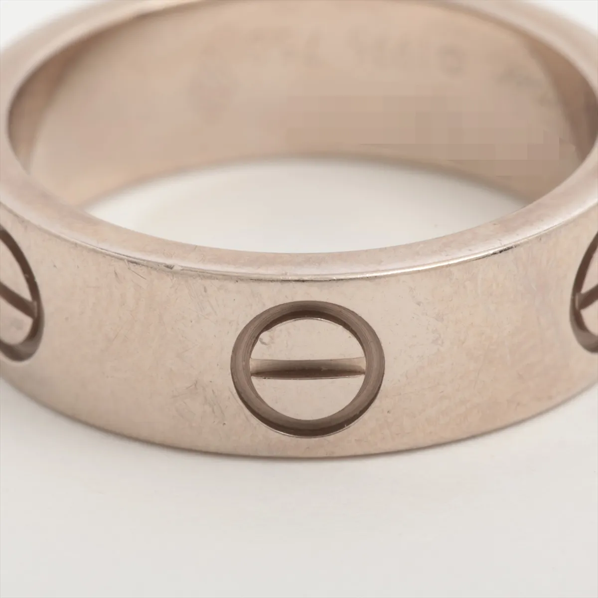 Love Ring 750(WG) 6.7g 49 K21880 Damage — view 4