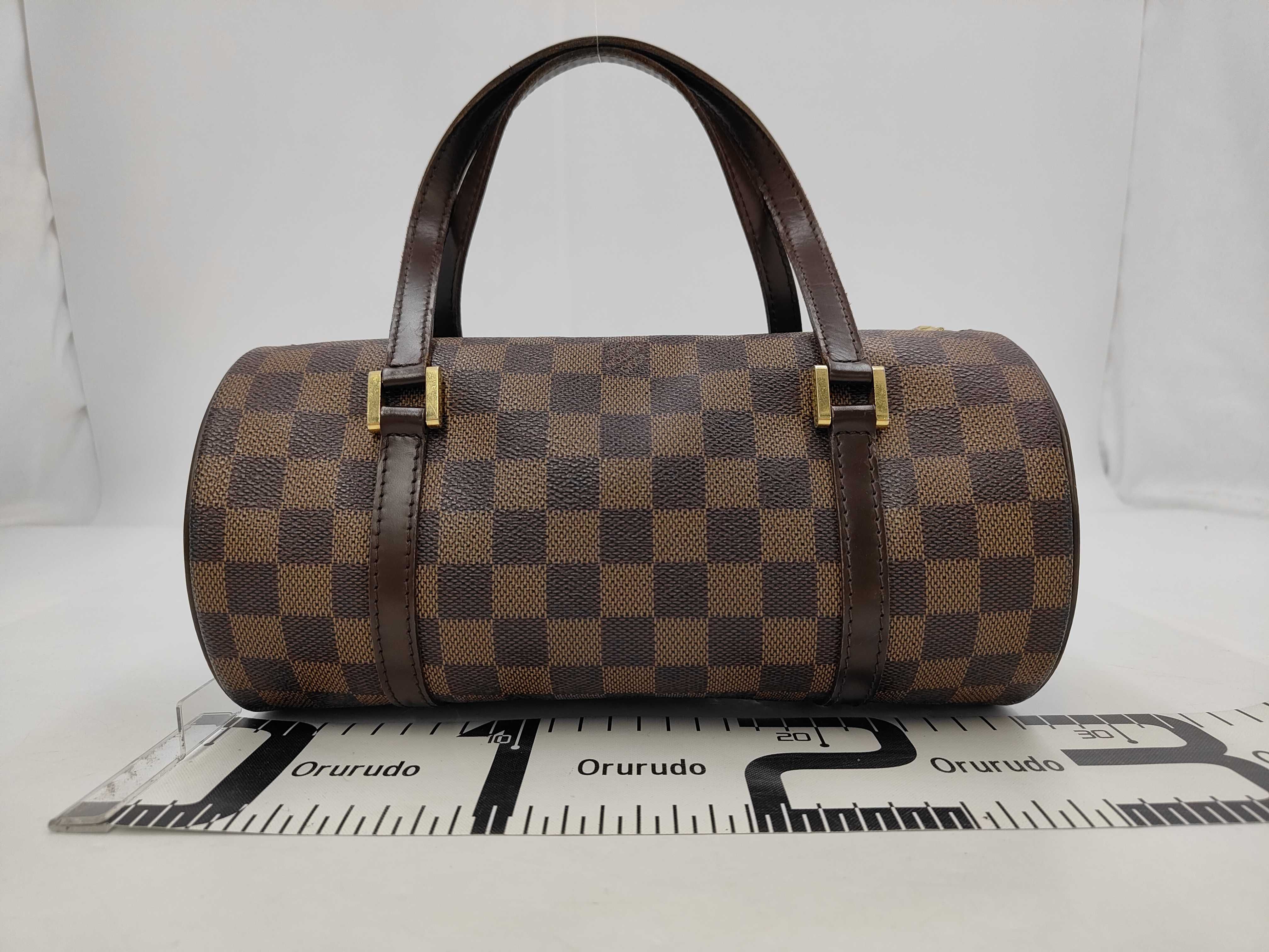 LV Papillon 26 N51304 Damier Handbag — view 2