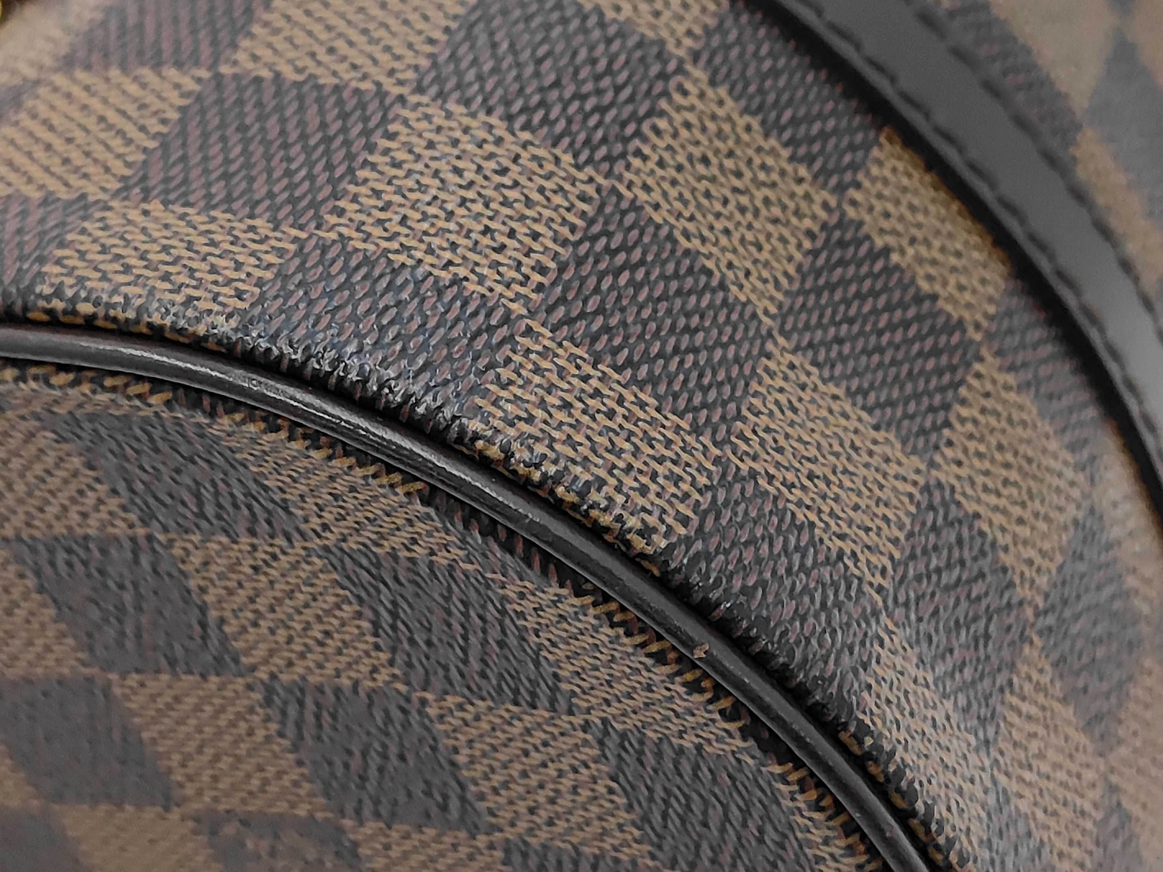 LV Papillon 26 N51304 Damier Handbag — view 4