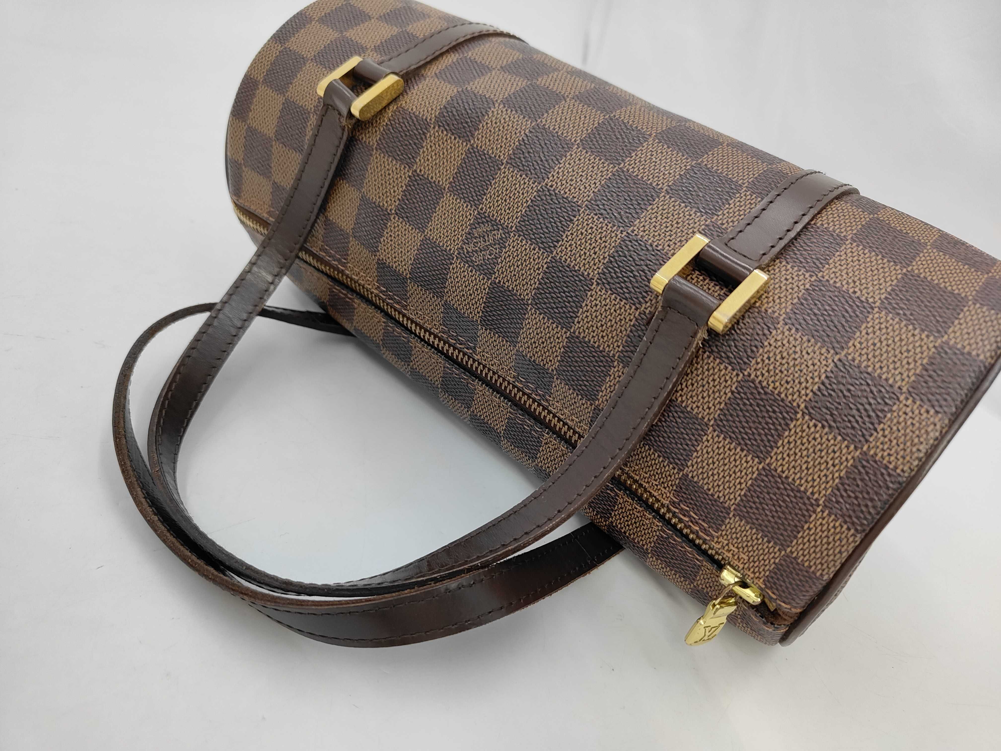 LV Papillon 26 N51304 Damier Handbag — view 5