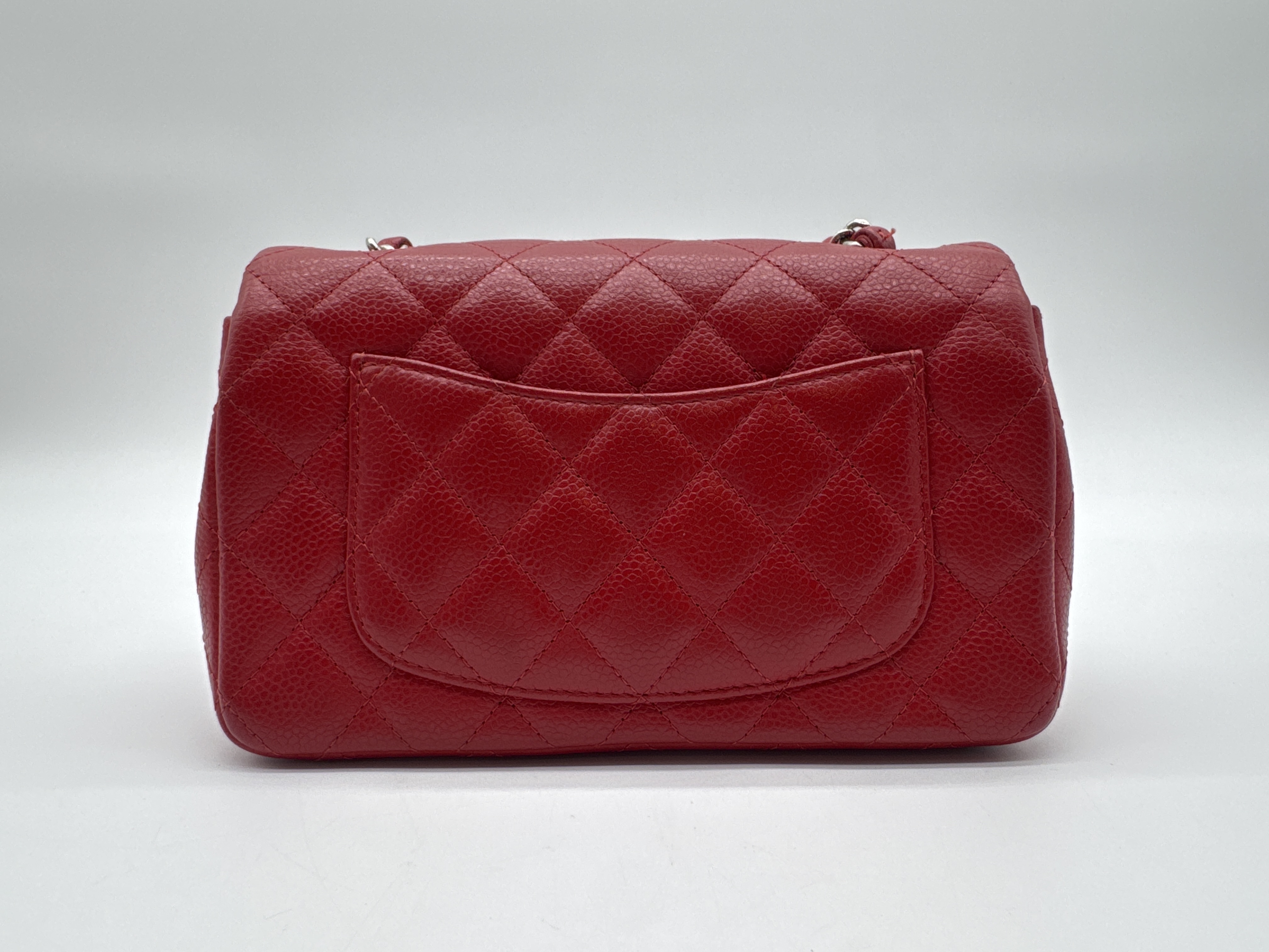 Caviar Skin Mini Matelassé Shoulder Bag — view 2
