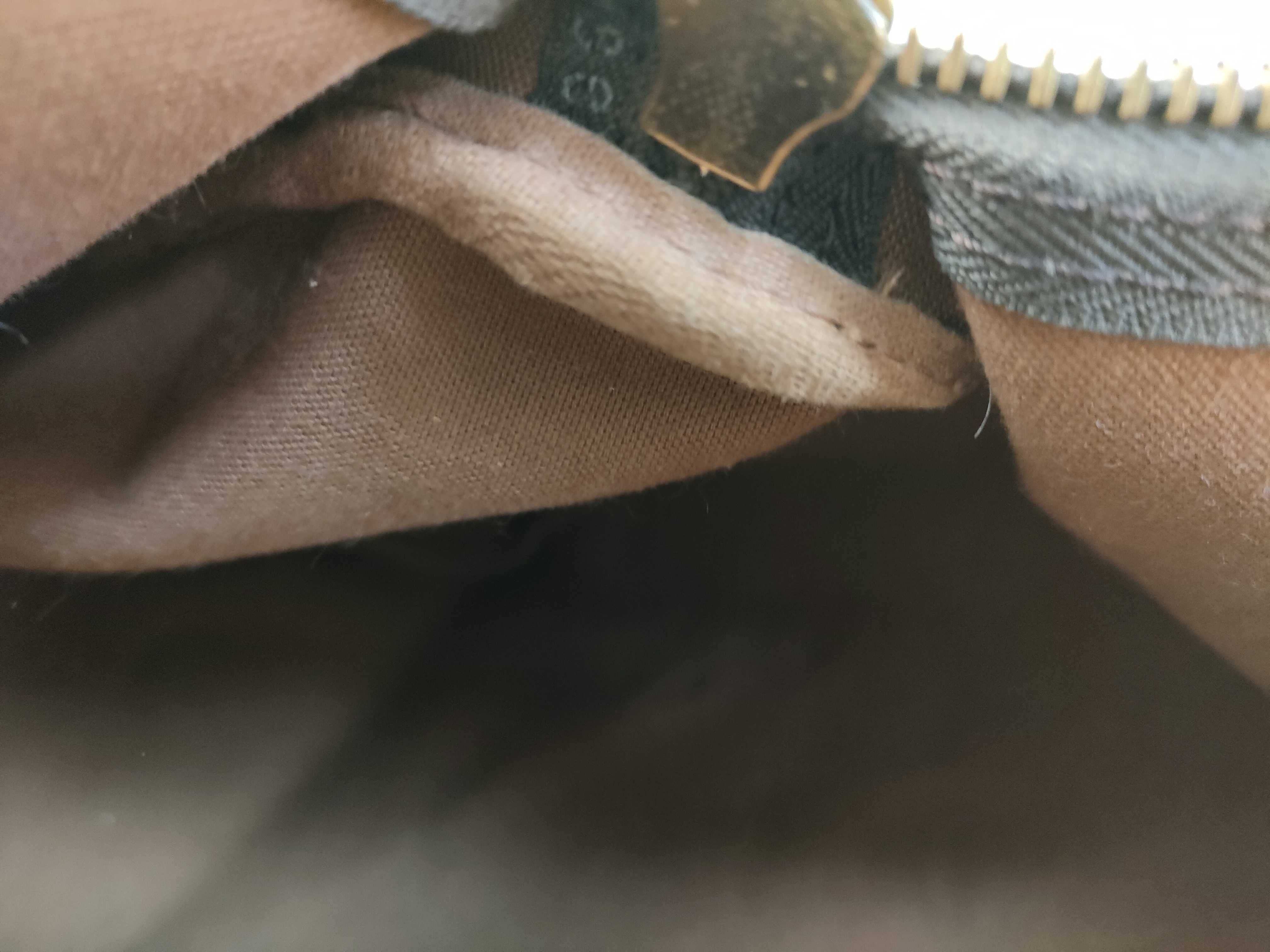 Monogram FR- Monogram Keepall Bandrière 60 M41412 Brown Boston Bag — view 13