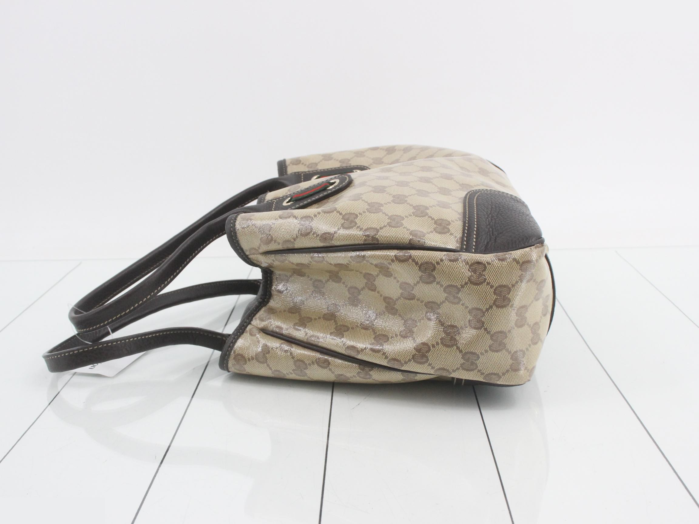 GG Crystal Tote Bag, Beige — view 4