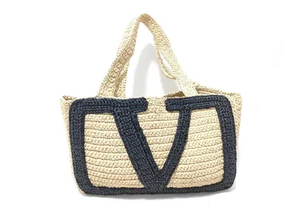 Raffia Handbag