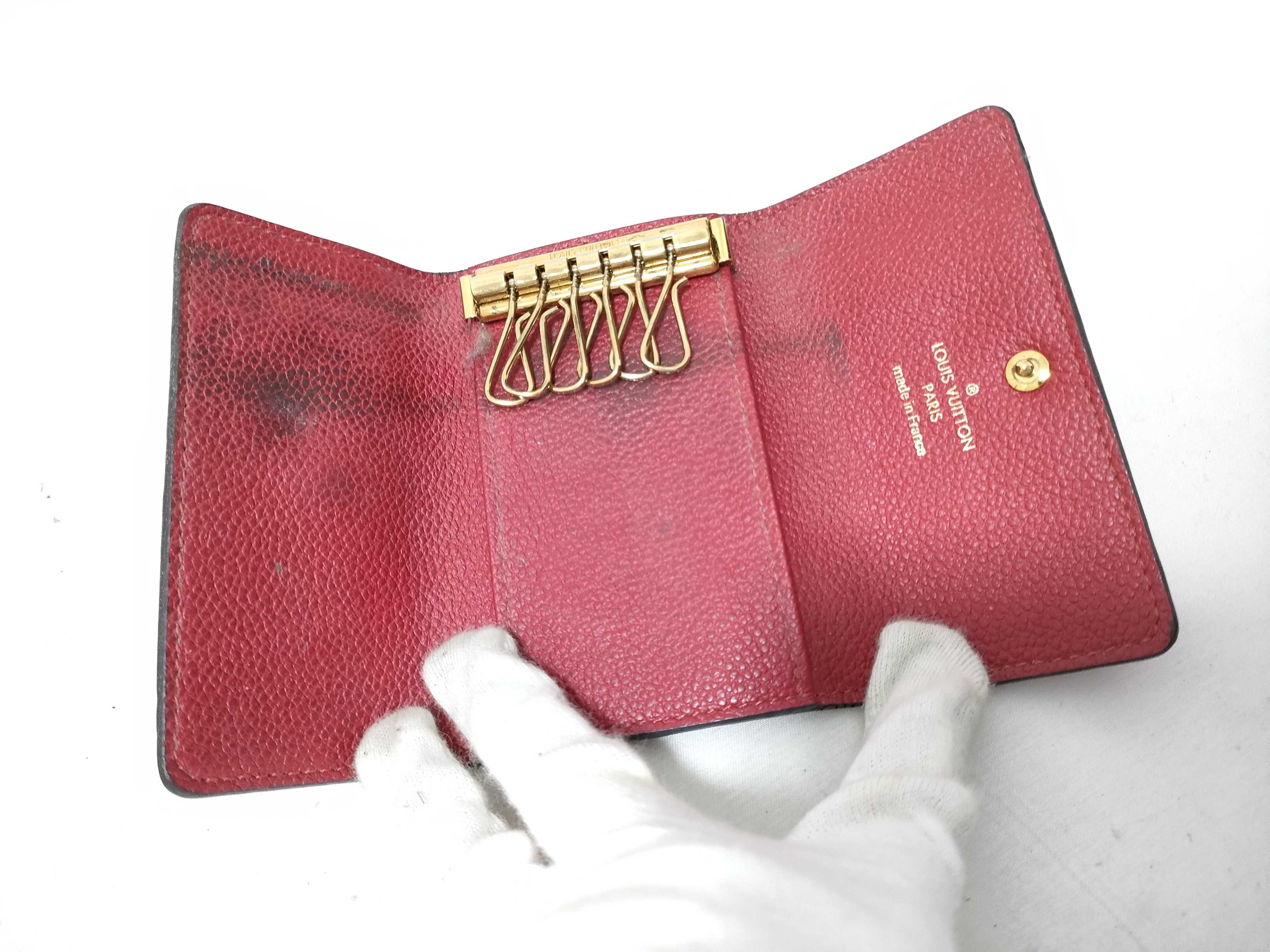 Monogram Empreinte Multicles 6 Red Key Case — view 8
