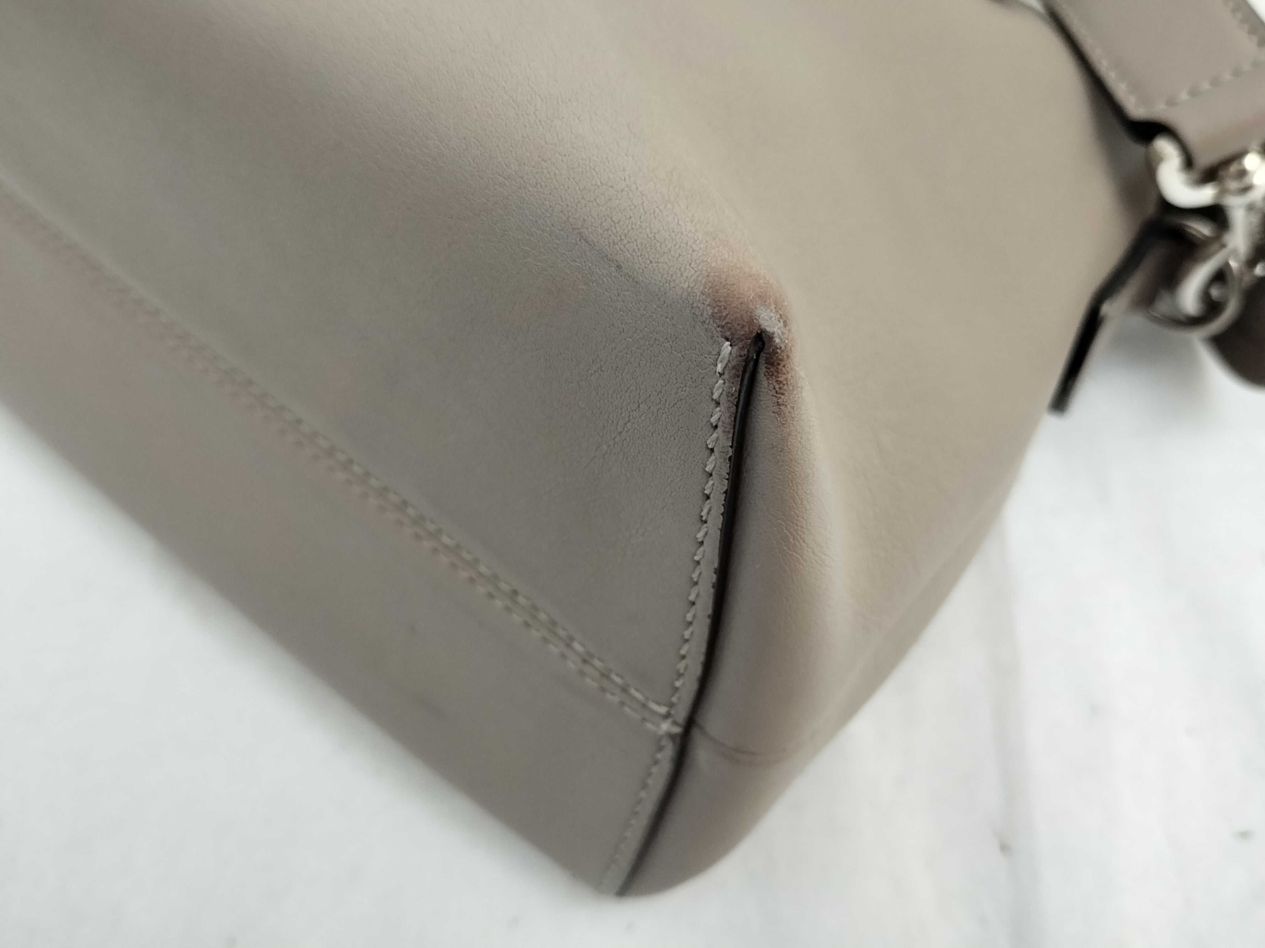By The Way Medium Leather 2-Way Handbag, Beige, 8BL124 (Handbag) — view 8