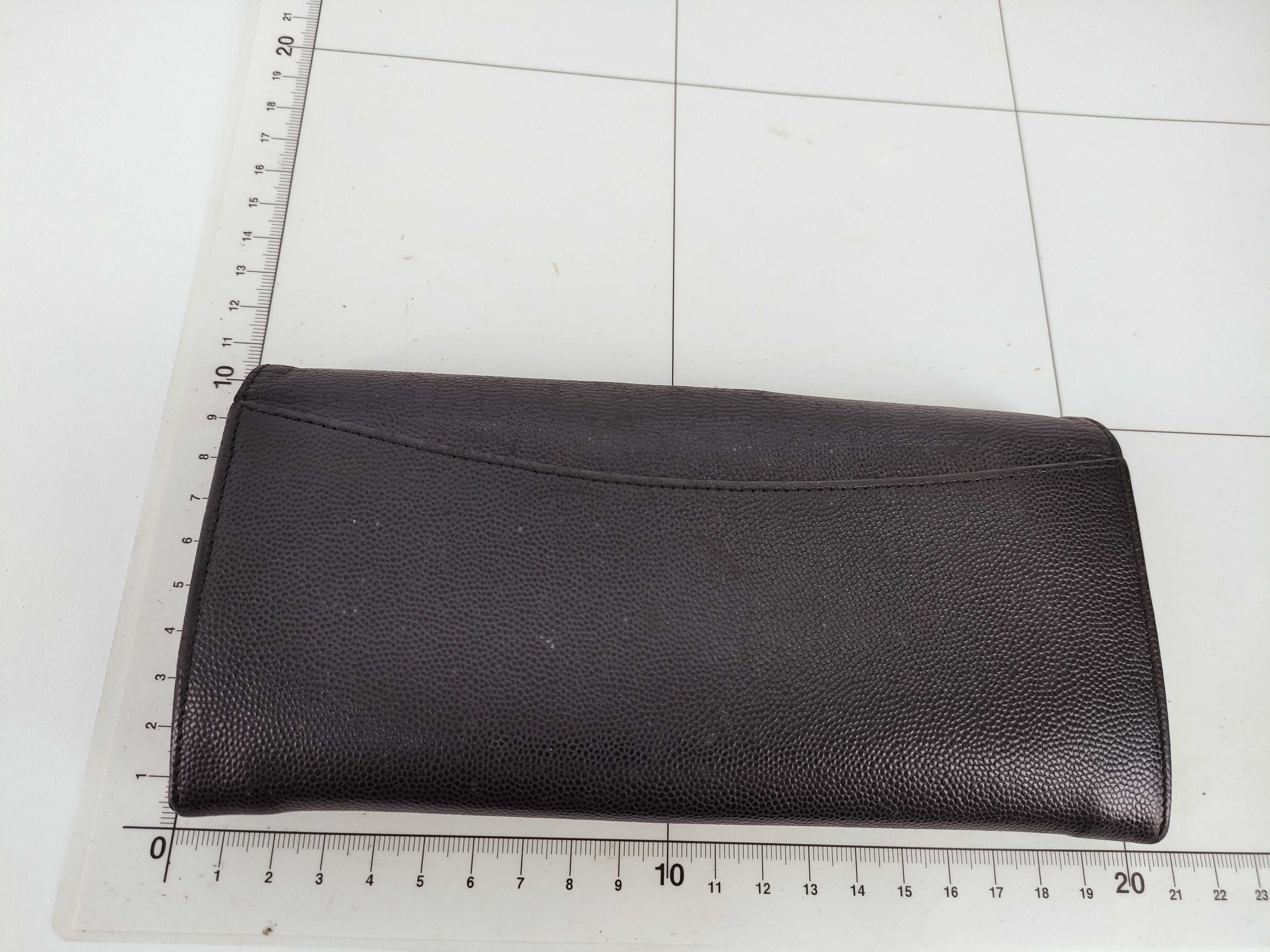 Long Wallet, Black Leather, Women's Wallet — view 2