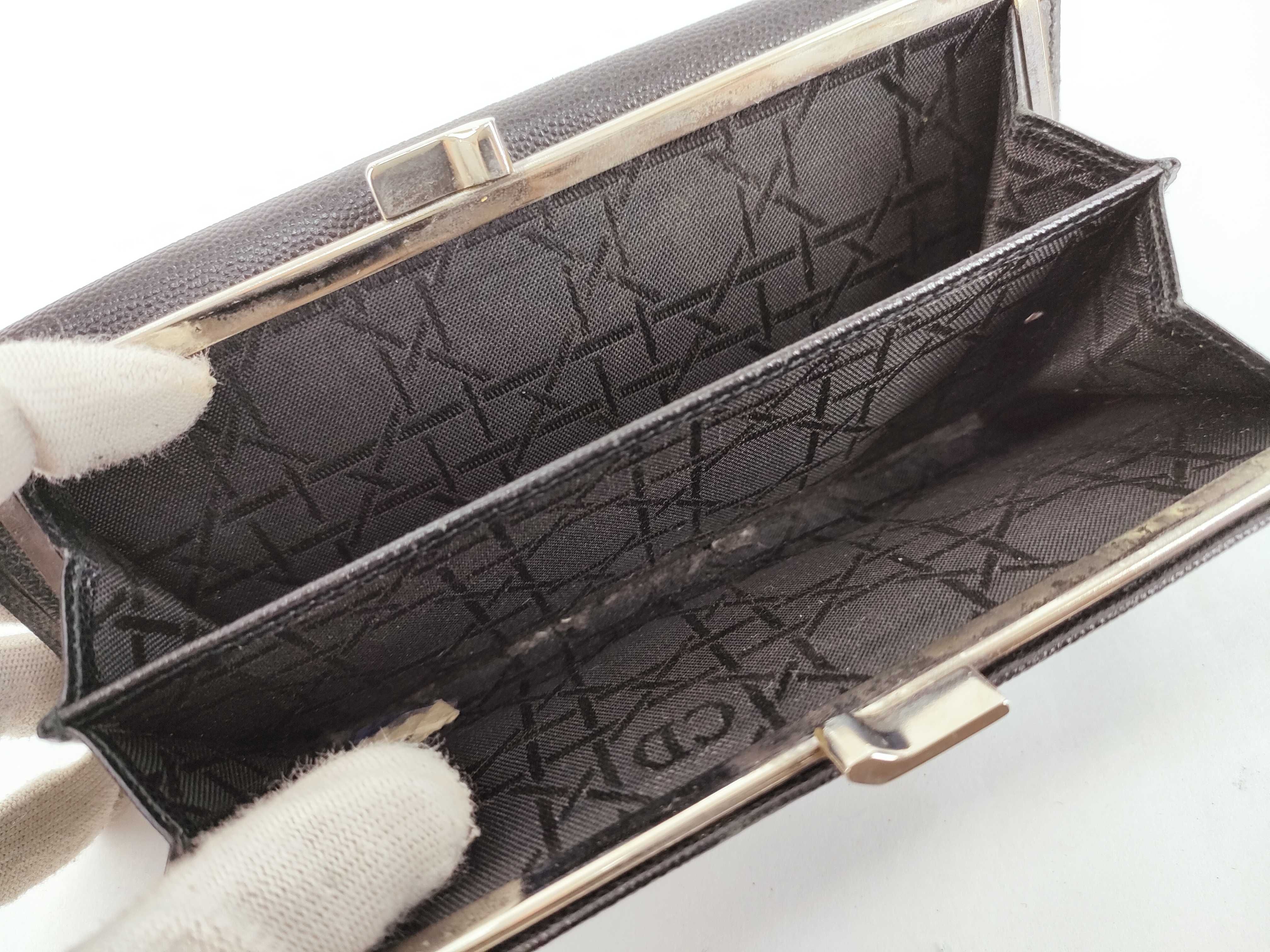 Long Wallet, Black Leather, Women's Wallet — view 13