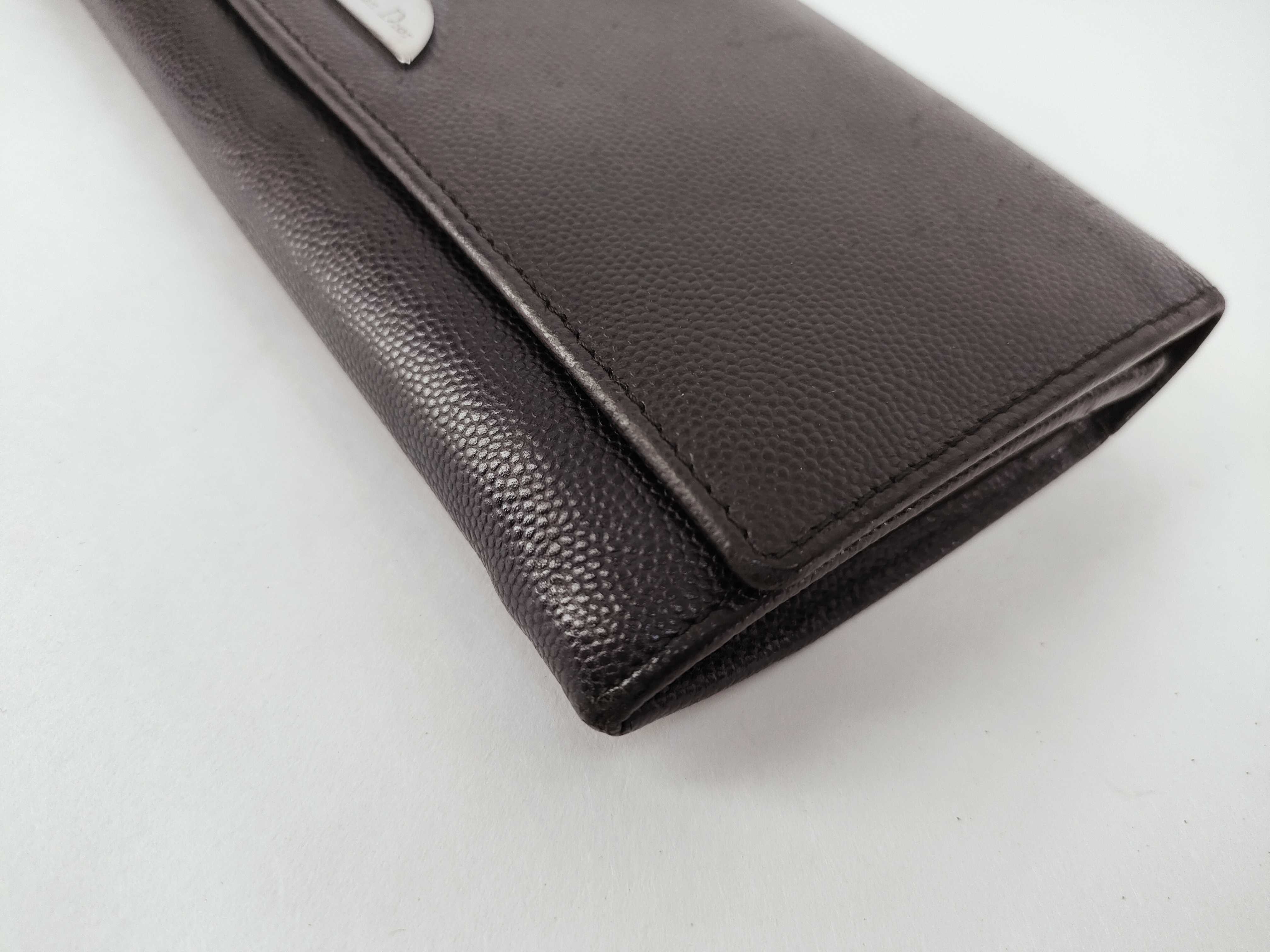 Long Wallet, Black Leather, Women's Wallet — view 3
