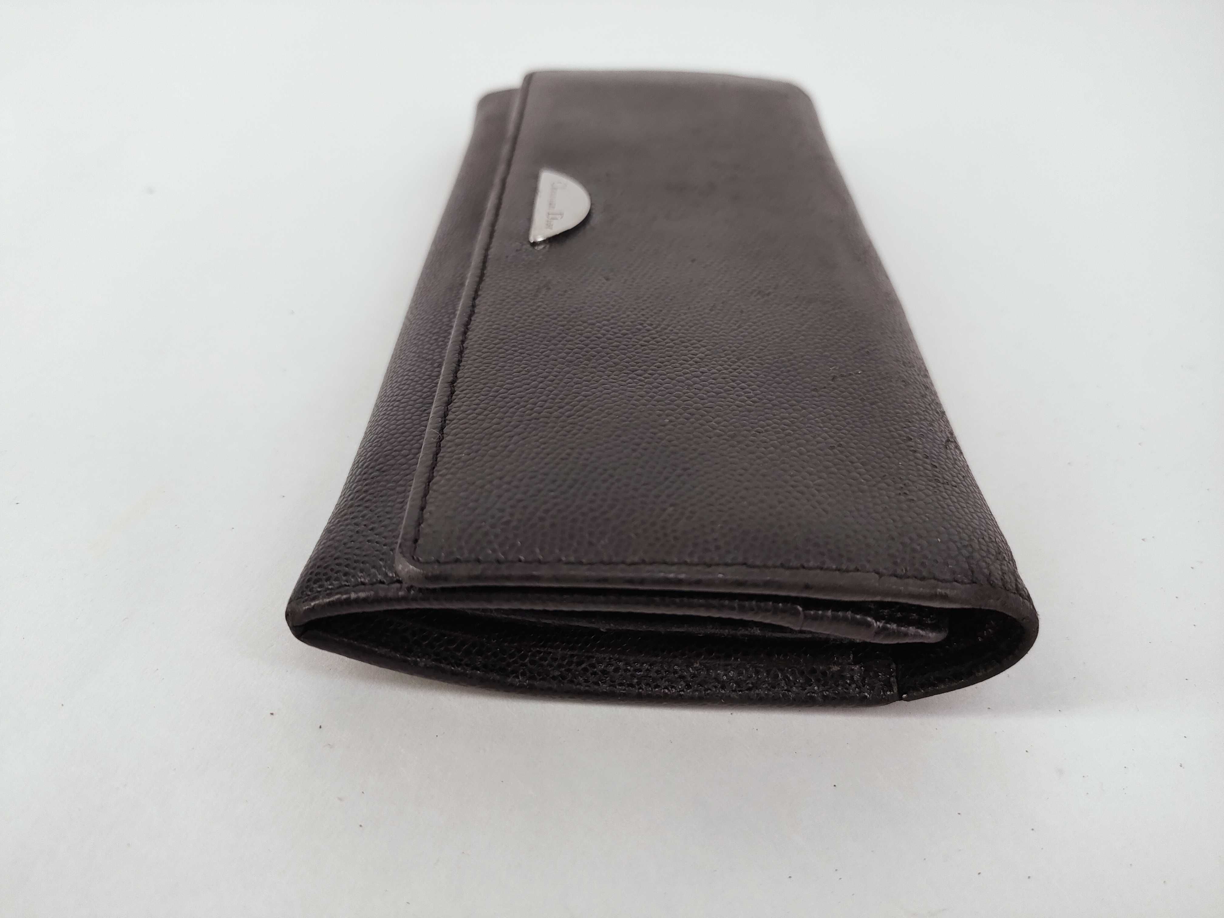 Long Wallet, Black Leather, Women's Wallet — view 4