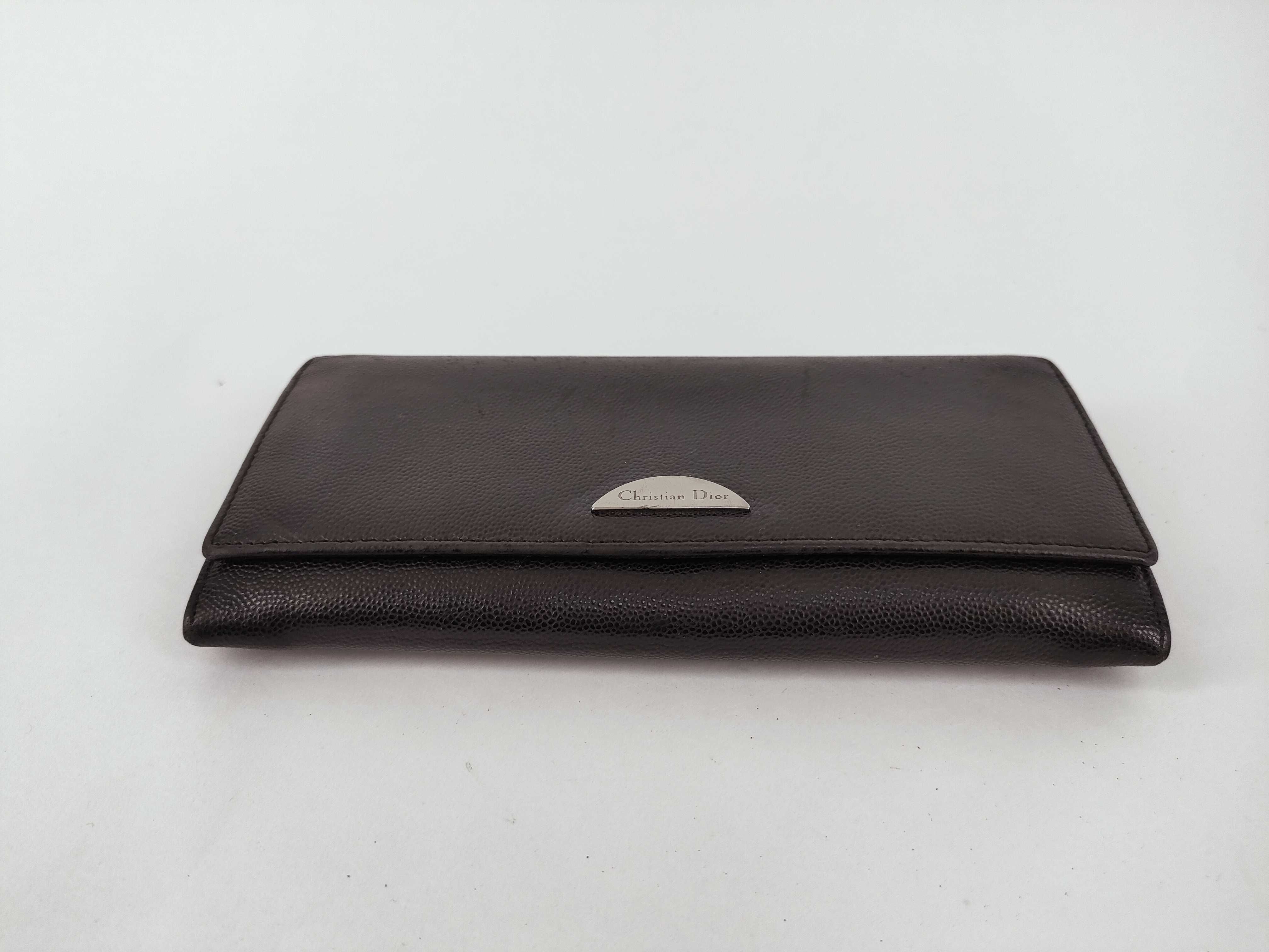 Long Wallet, Black Leather, Women's Wallet — view 7