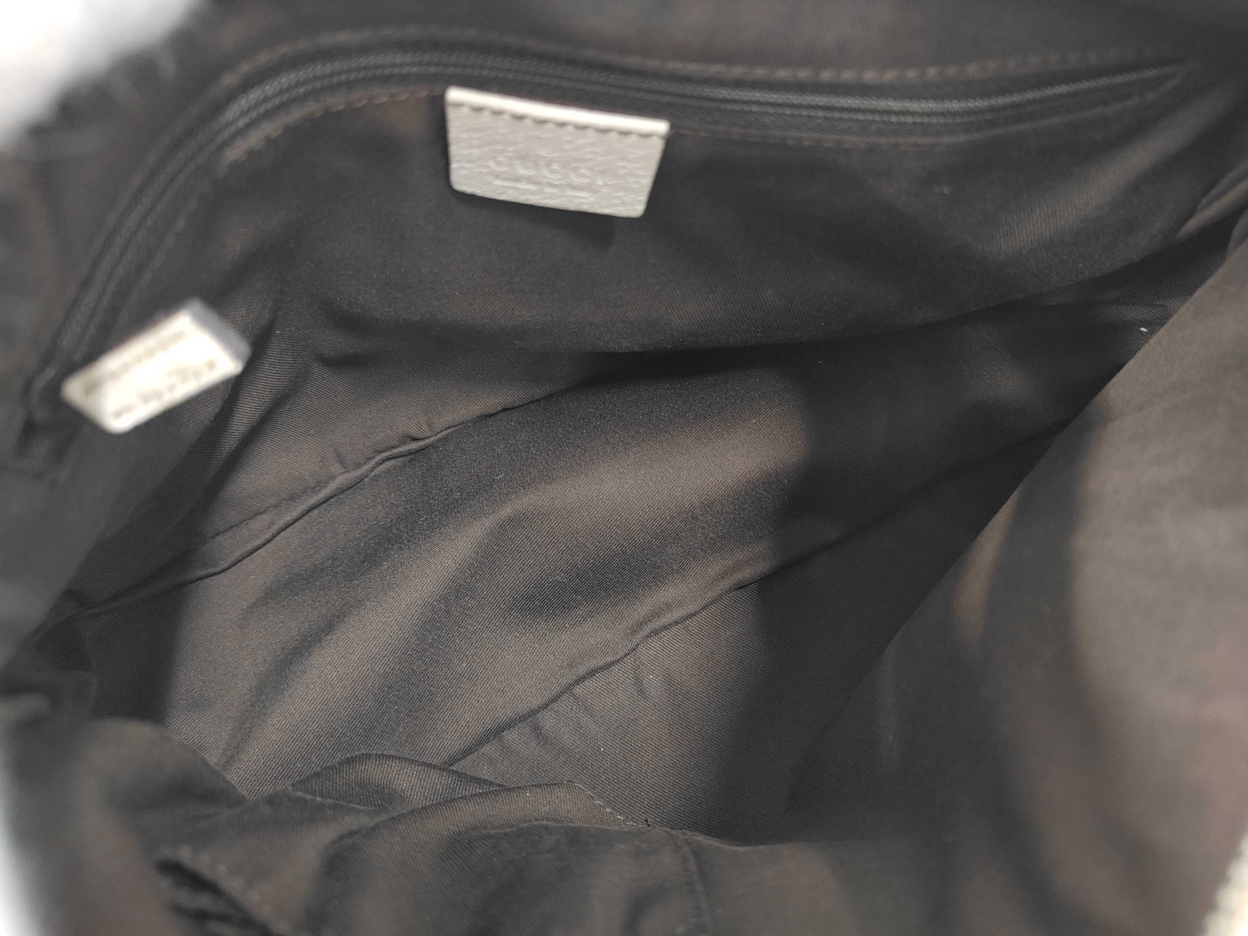 White Leather Sherry Line Princy Handbag — view 7