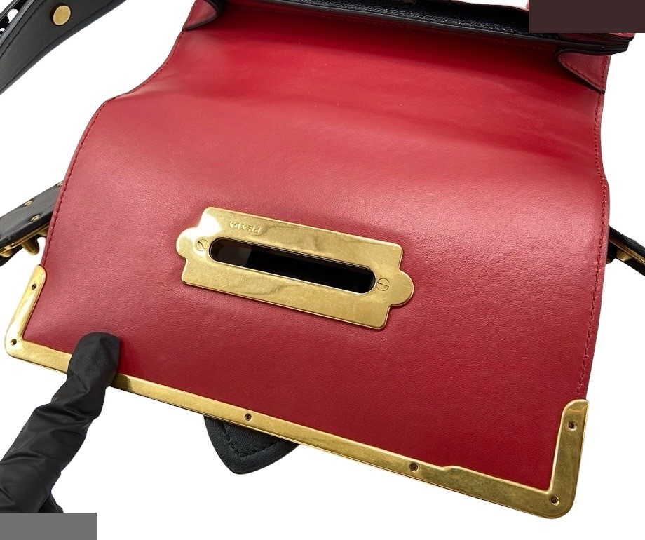 Cahier Bicolor Shoulder Bag — view 10