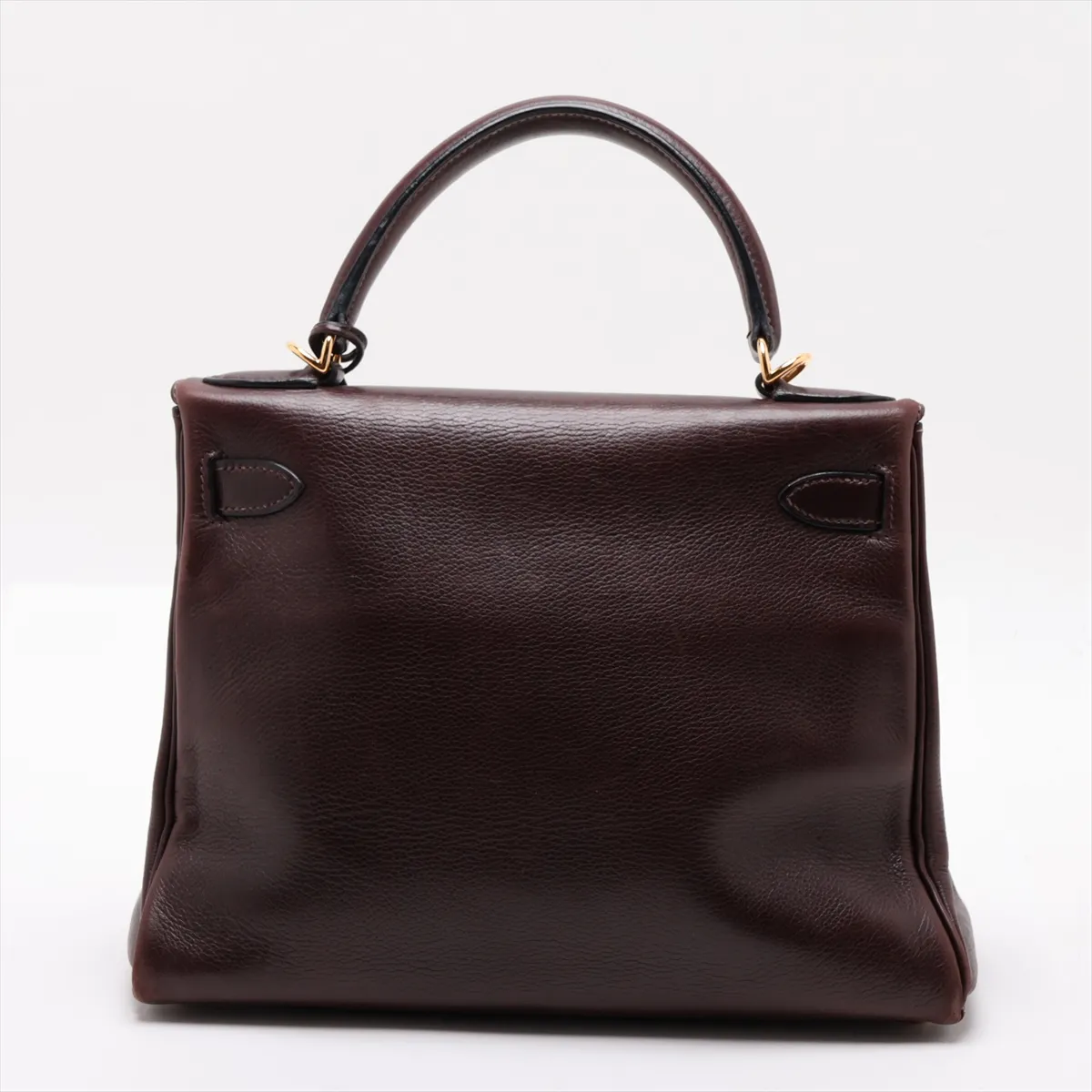 [Individually packaged] Hermes Kelly 28 Retournée Veau Gulliver Havana Gold Hardware H:2004 — view 2