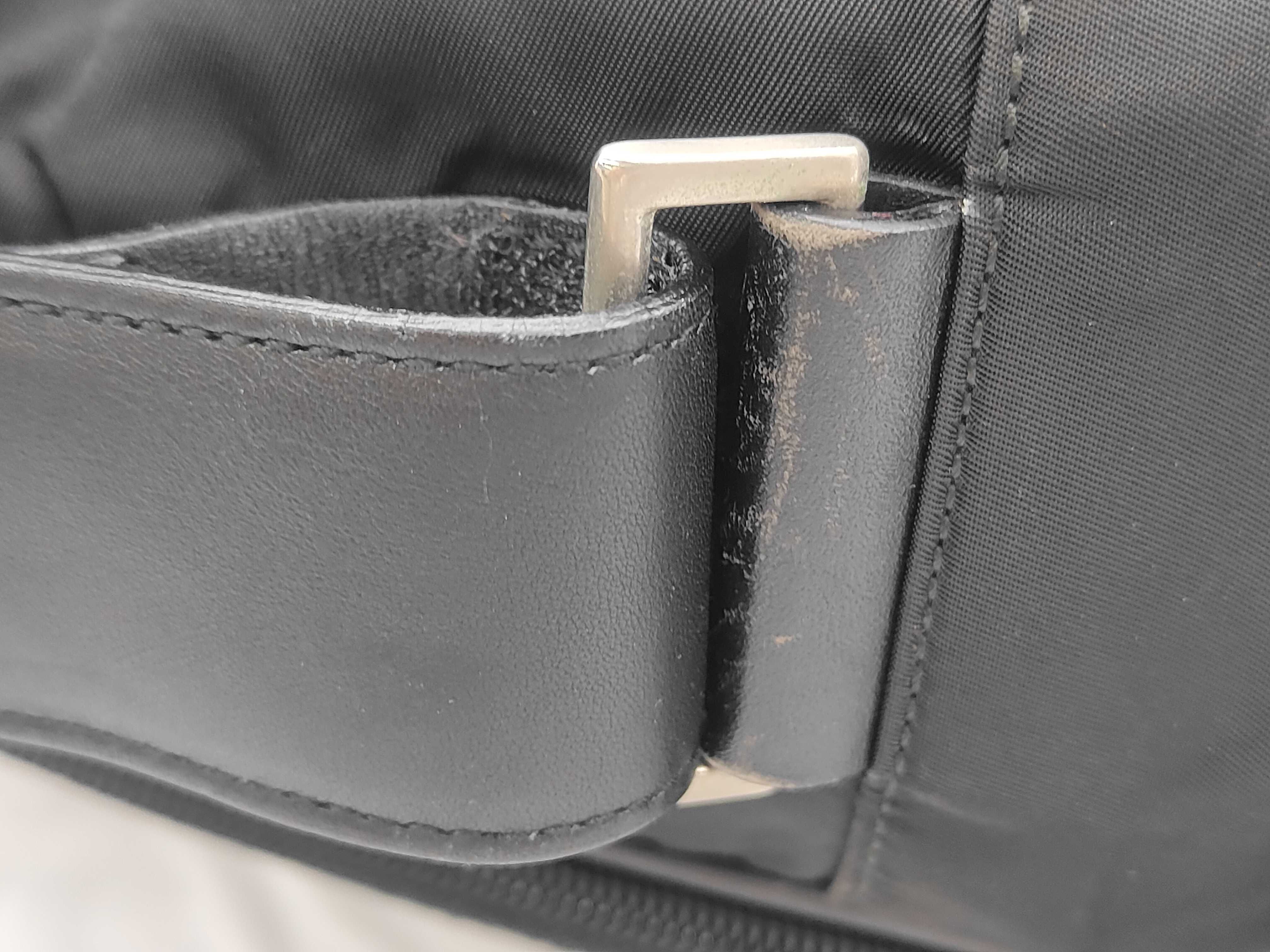 Nylon 2-Way Business Bag Briefcase Black Handbag — view 5