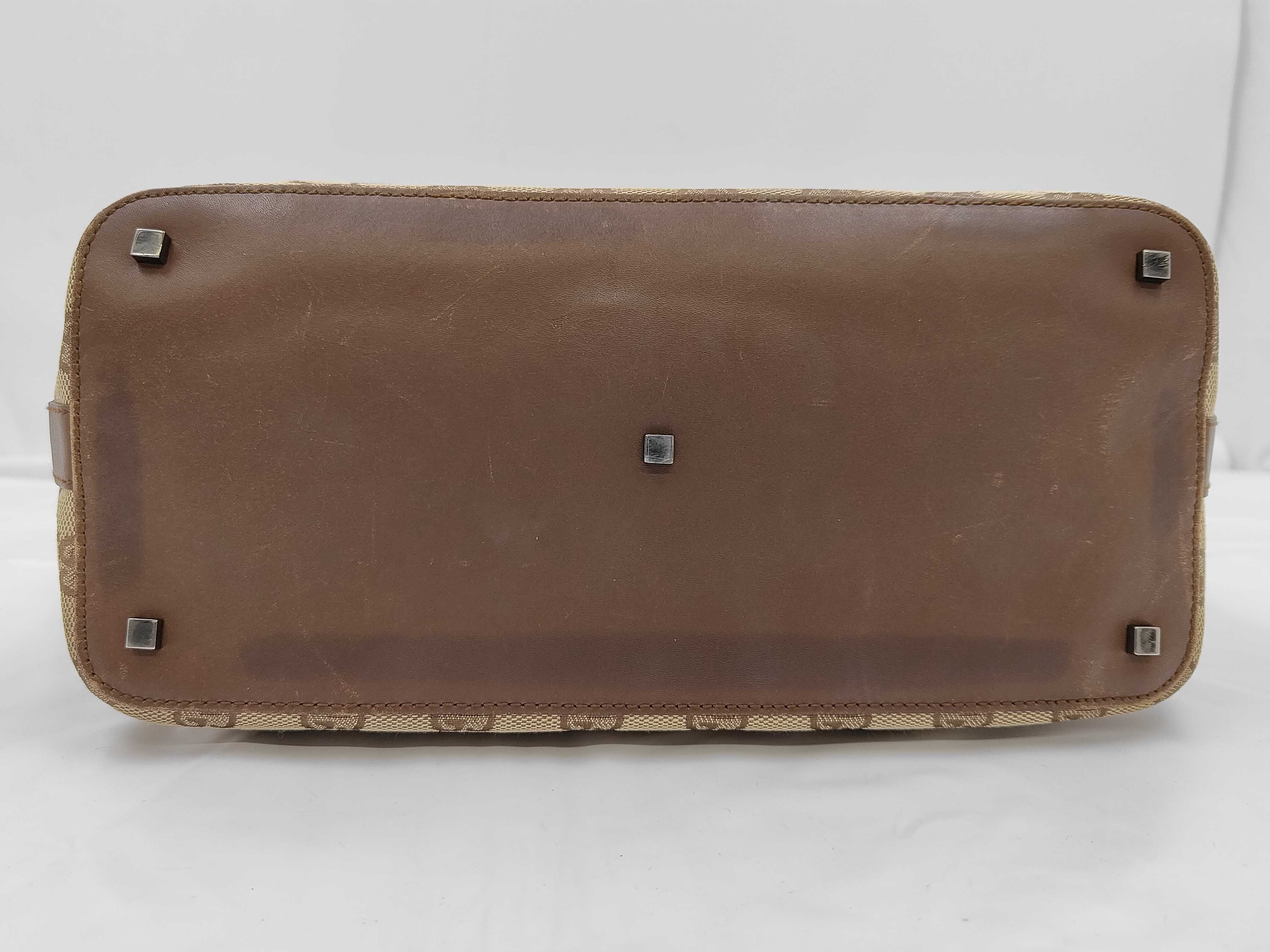 handbag GG canvas leather bag — view 8