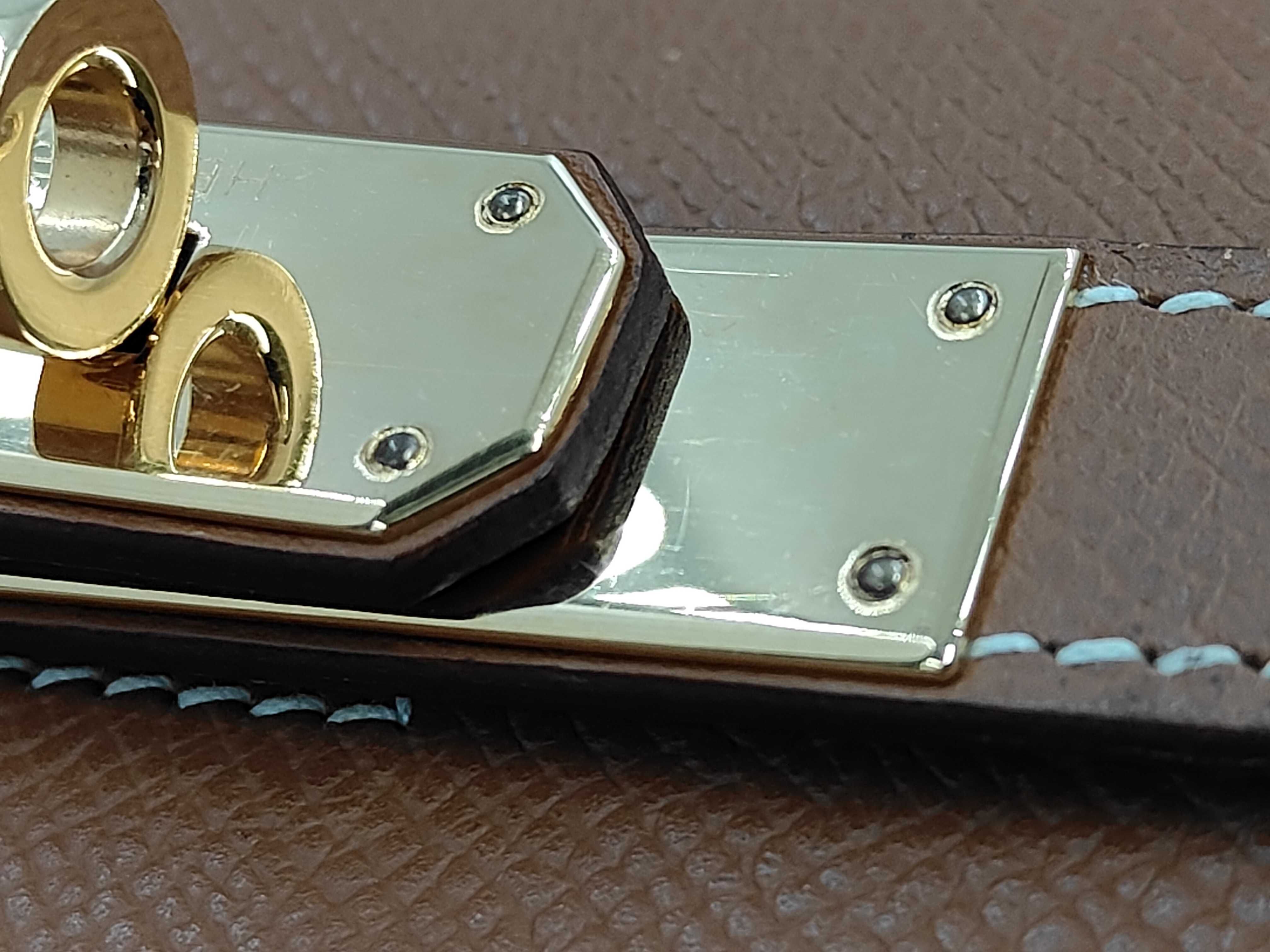 Birkin 35 Epsom Gold J Stamp GP Hardware Handbag — view 8