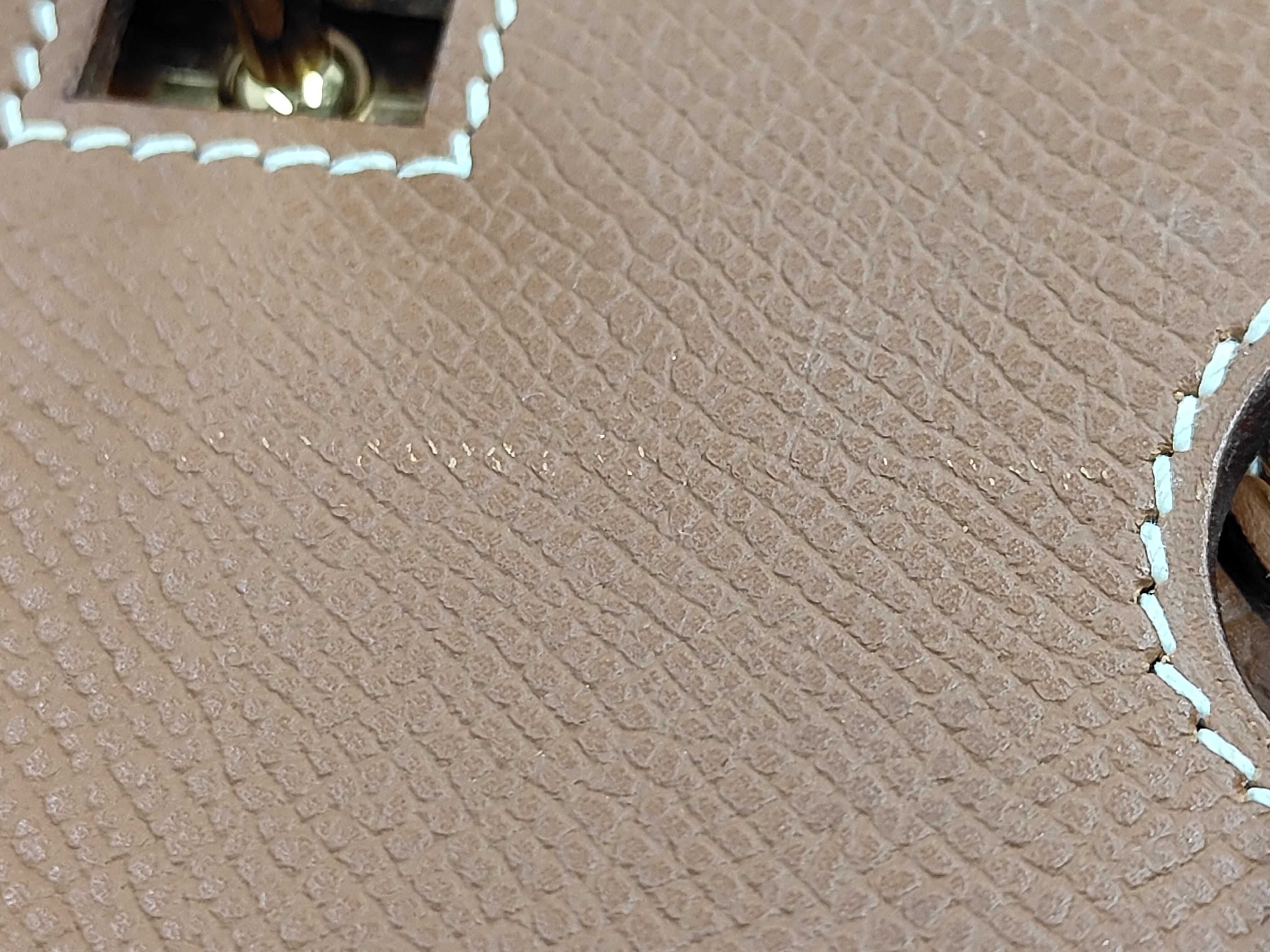 Birkin 35 Epsom Gold J Stamp GP Hardware Handbag — view 9
