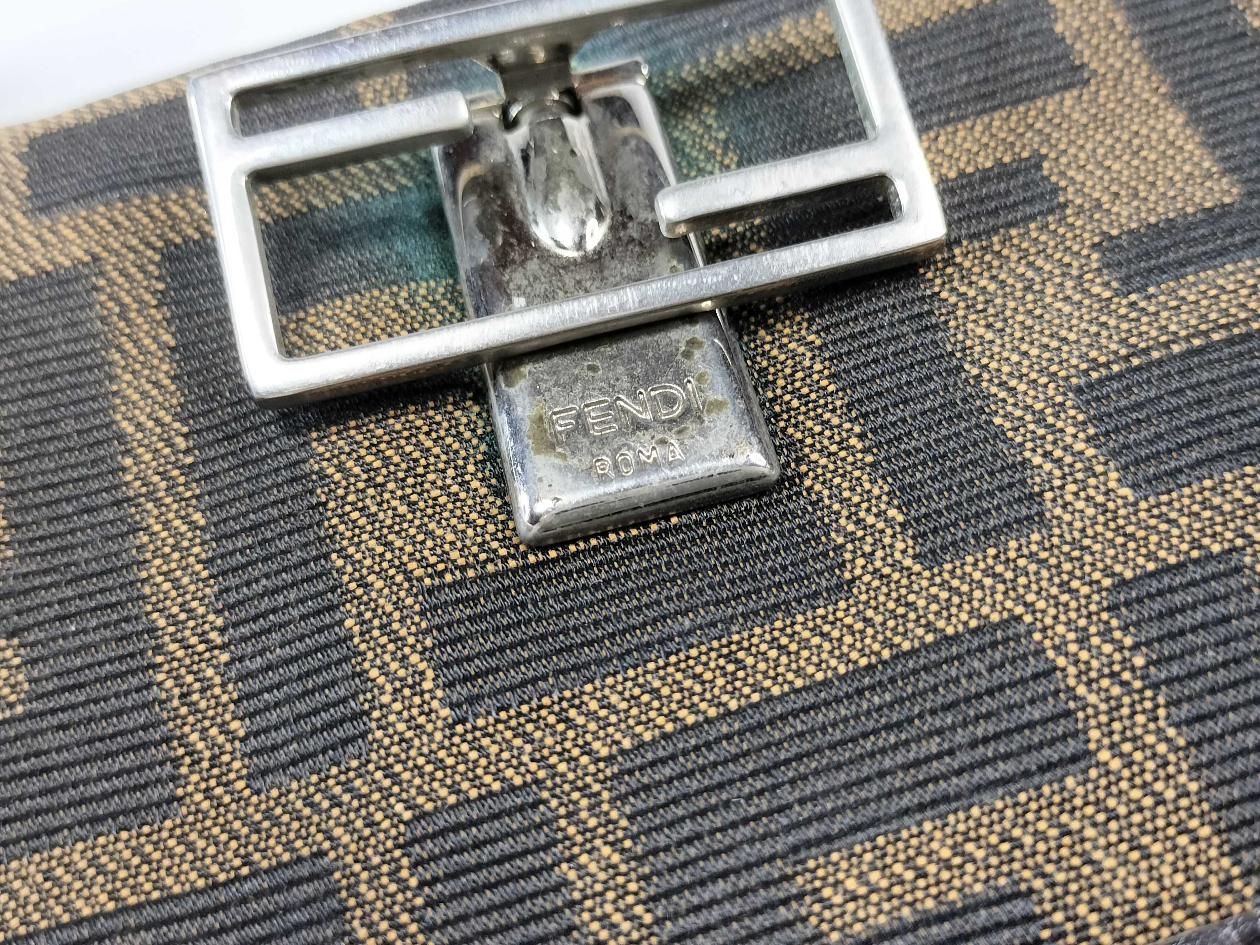 Zucca pattern Fendi Zucca pattern double snap trifold wallet — view 15