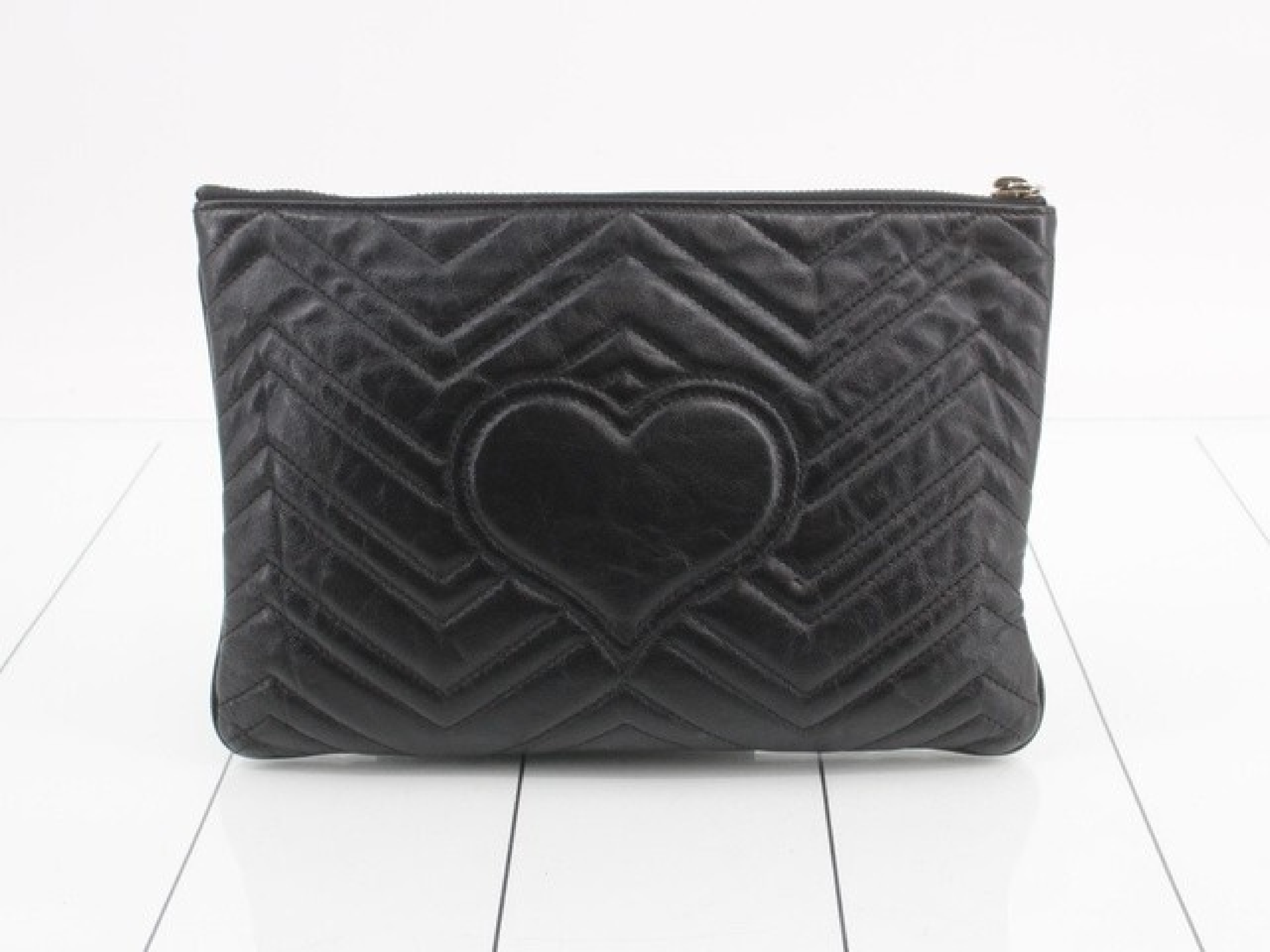 GG Marmont leather clutch bag second bag — view 3
