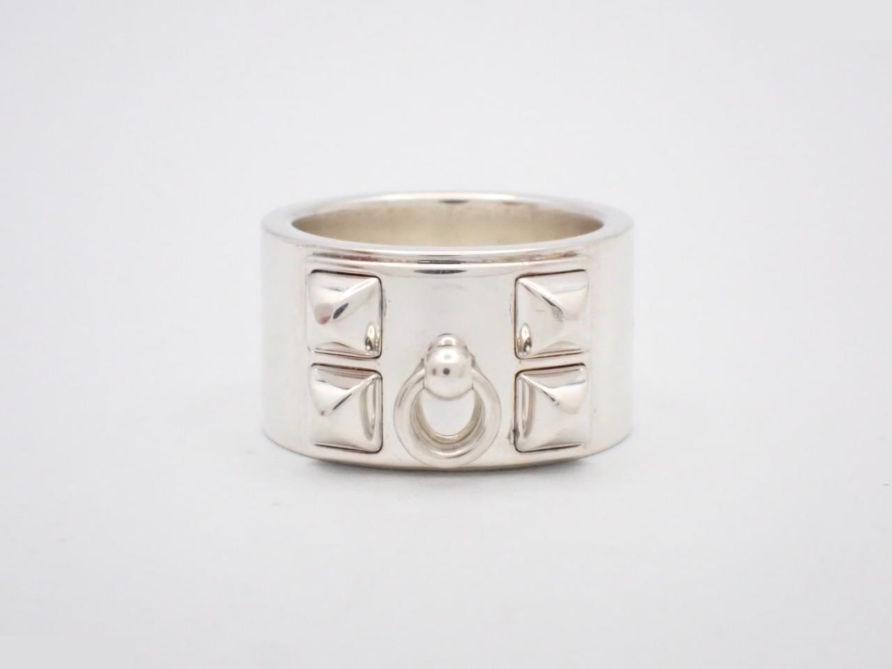 Collier de Chien GM Ring, 925 Sterling Silver, Size #54, 17.8g