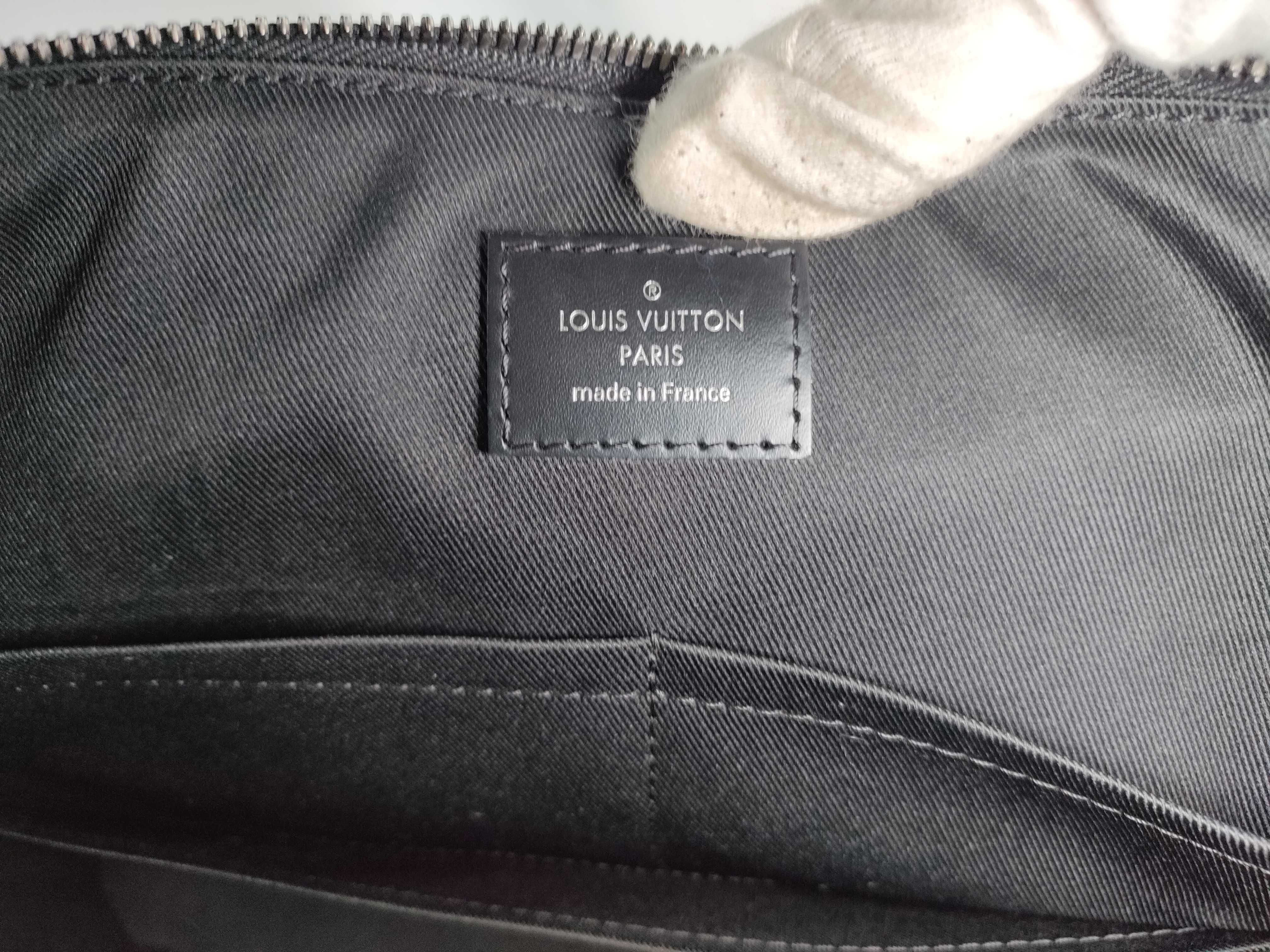 Monogram Eclipse Briefcase Explorer M40566 AR3188 Black Handbag — view 13