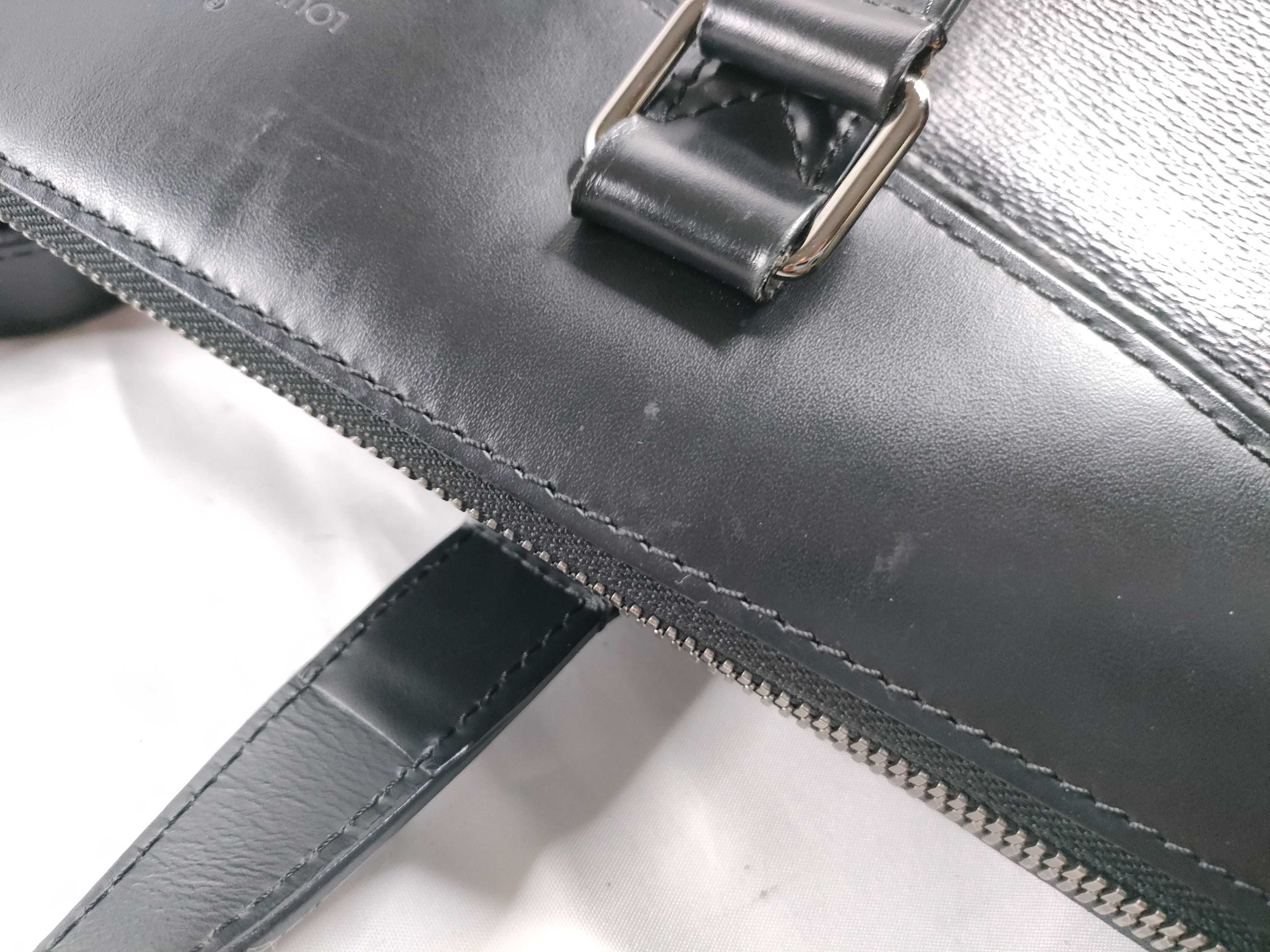 Monogram Eclipse Briefcase Explorer M40566 AR3188 Black Handbag — view 9