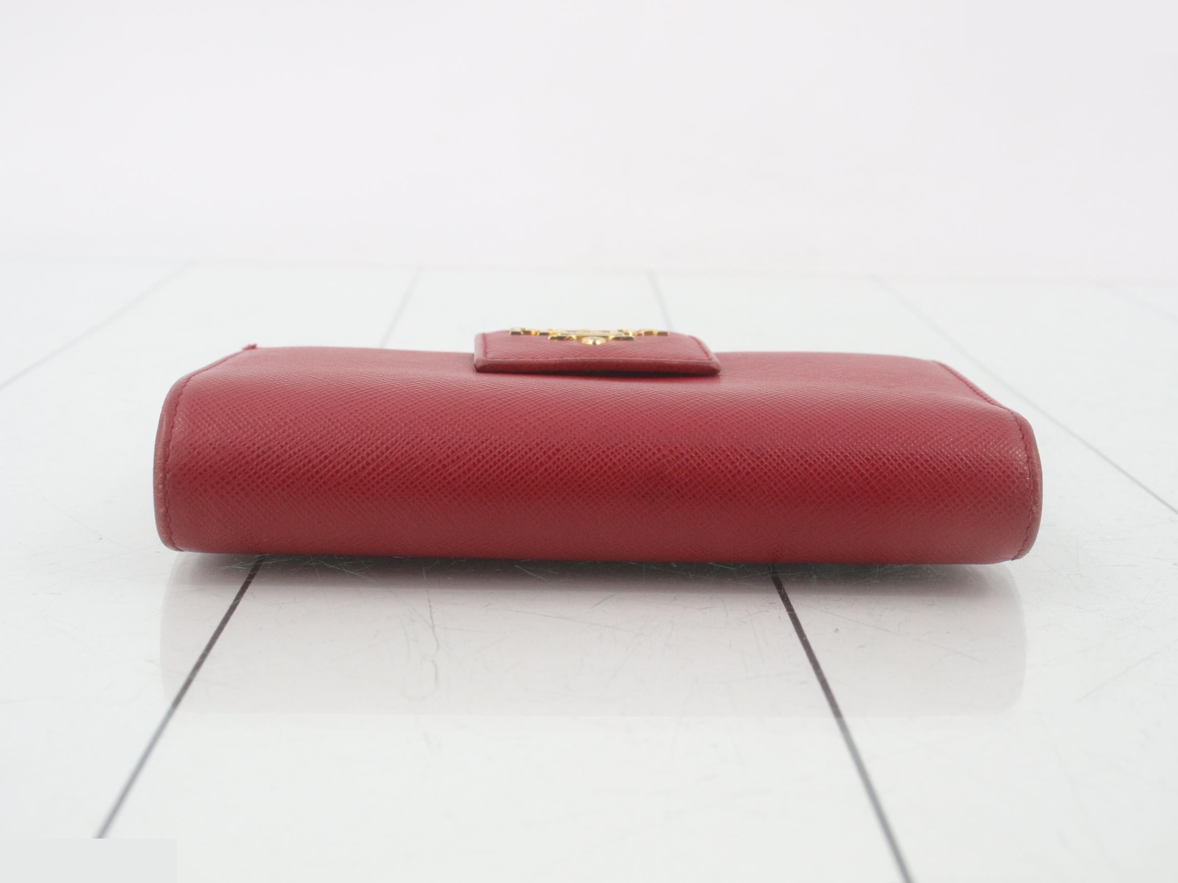 Saffiano Metal Bi-fold Wallet — view 3