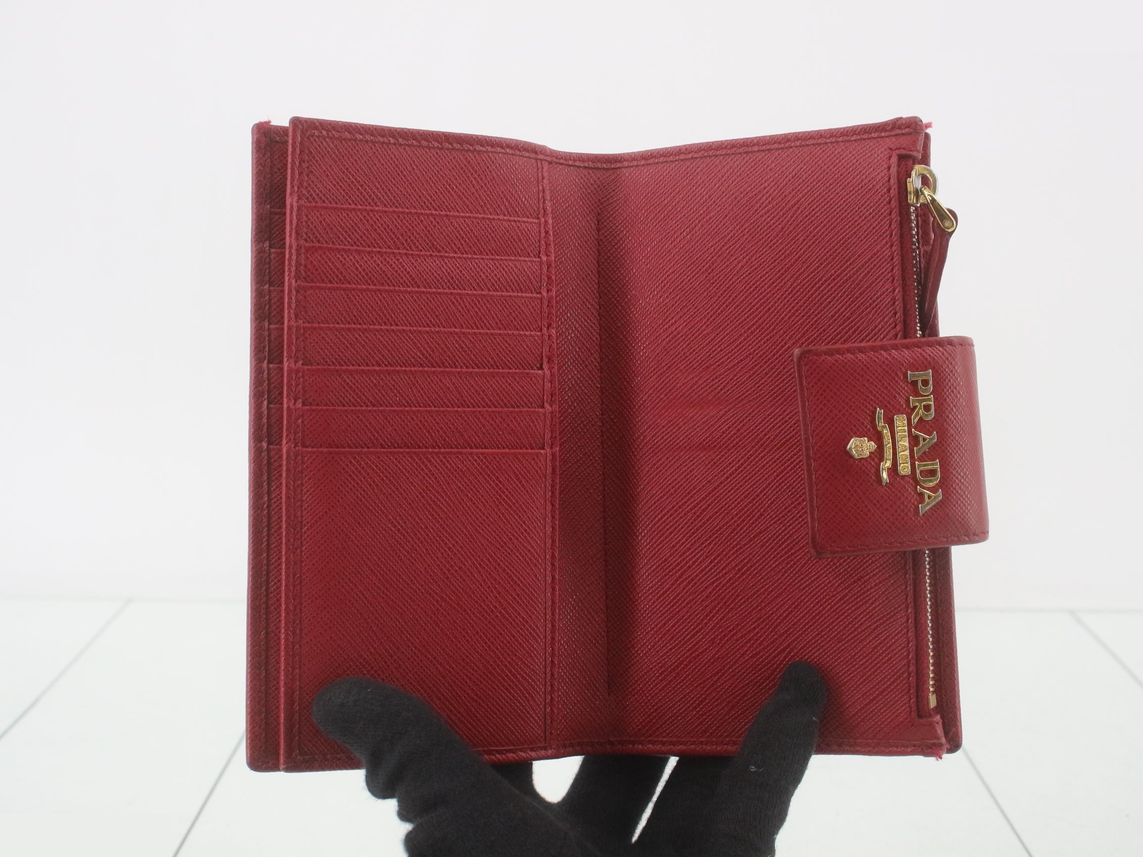 Saffiano Metal Bi-fold Wallet — view 4