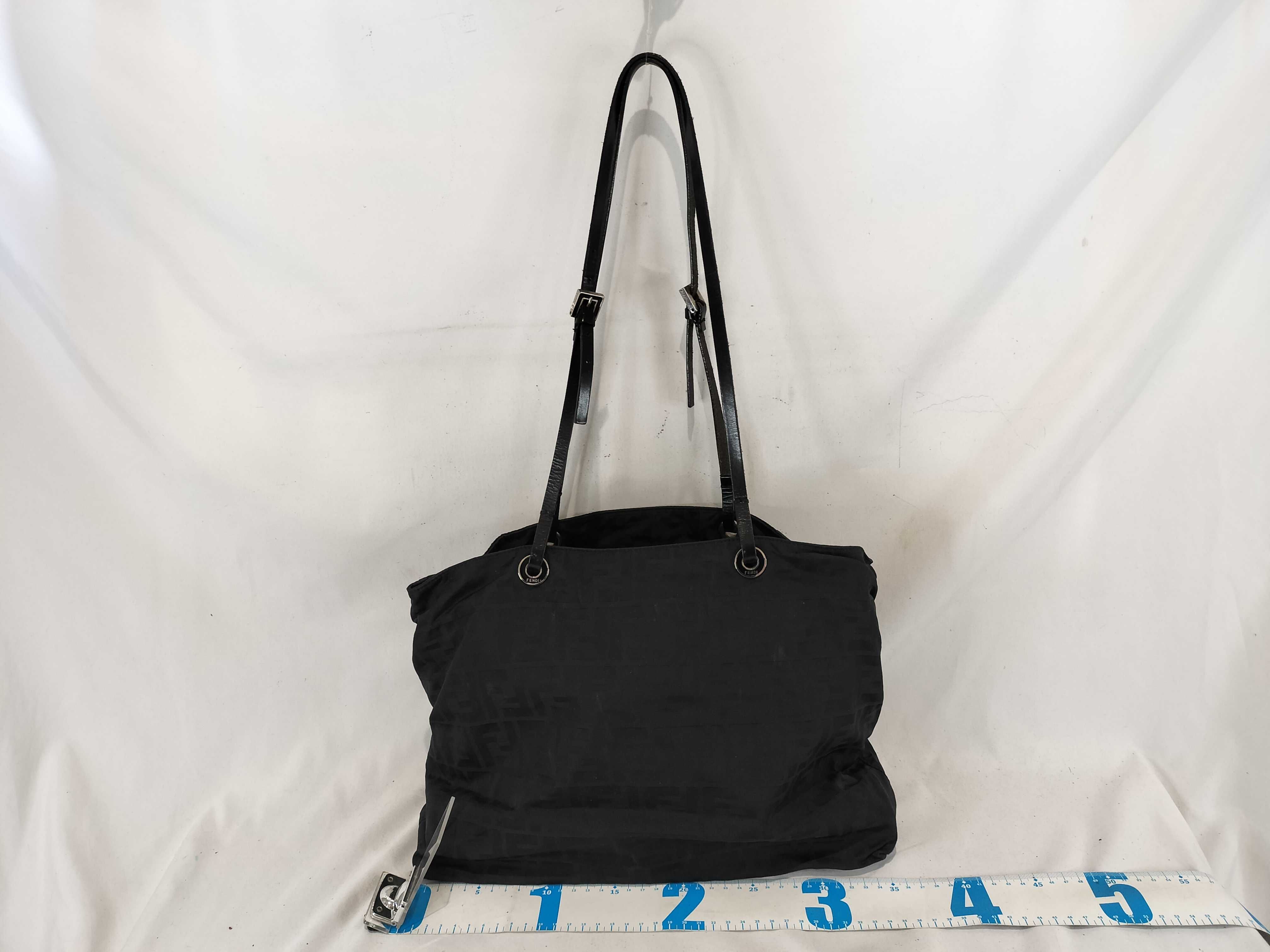Zucca pattern tote bag, black handbag — view 2