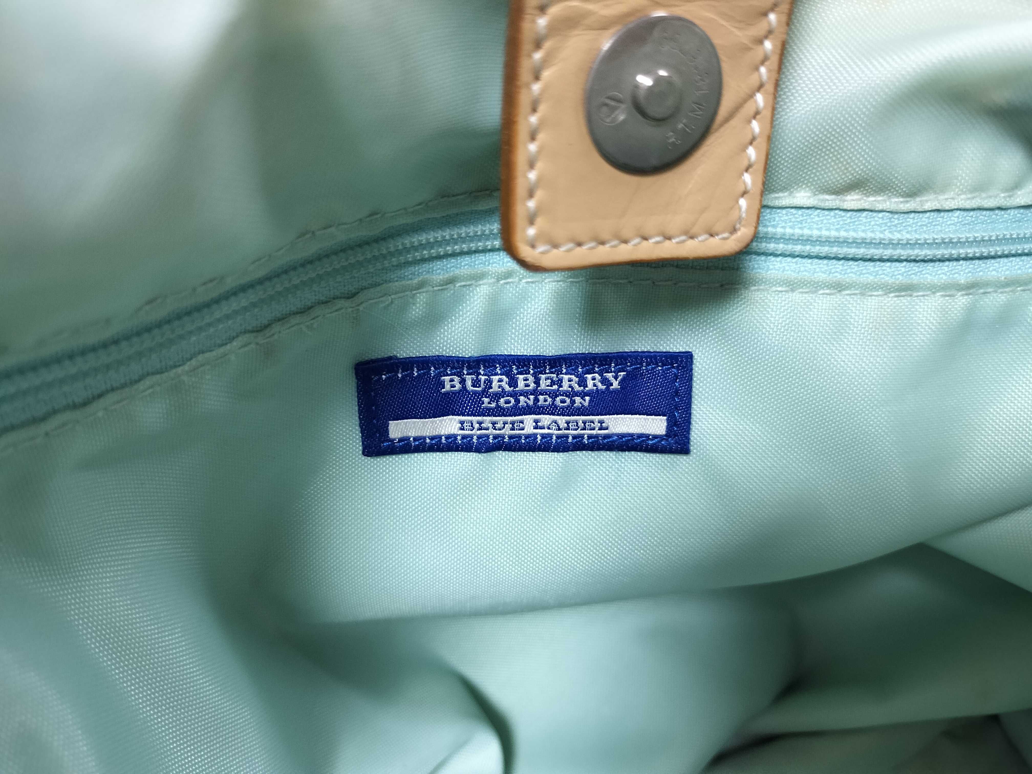 Blue Label Nova Check Tote Bag — view 11
