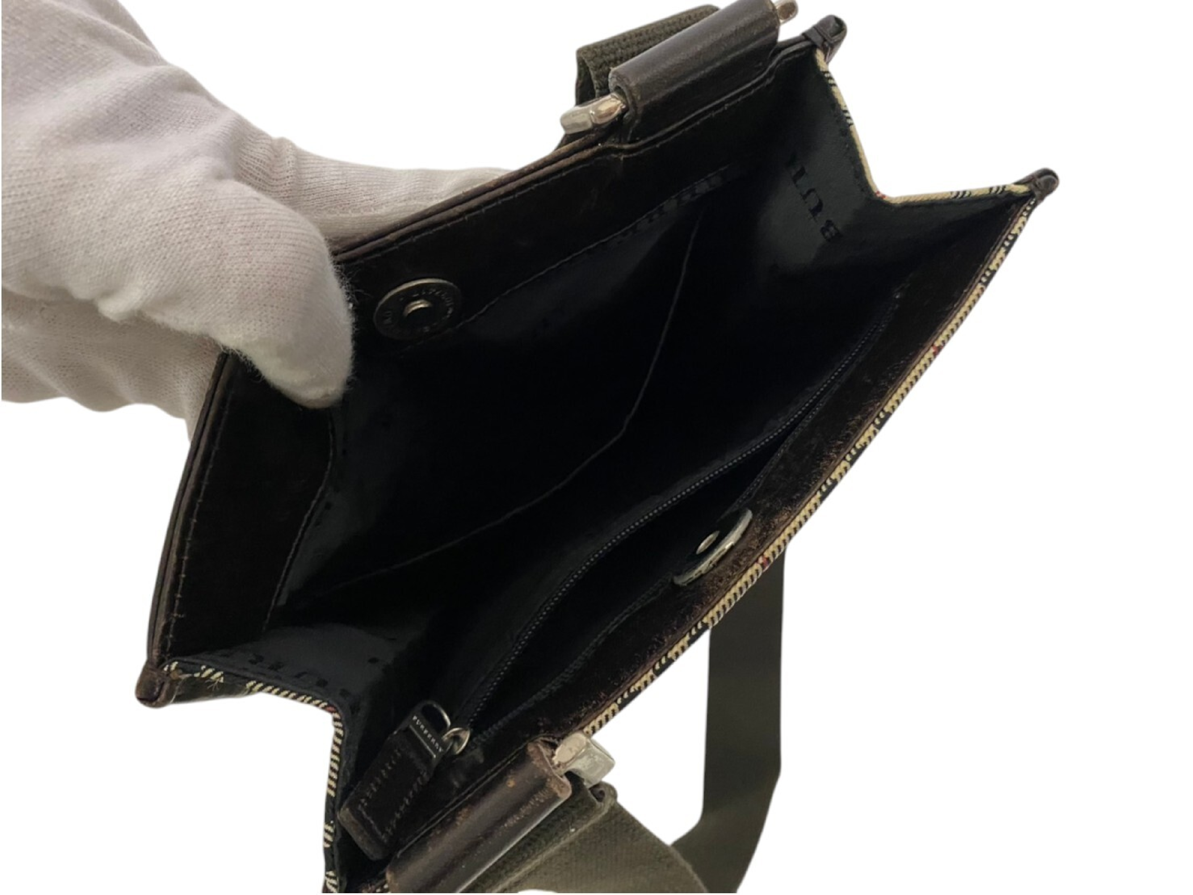 Nova Check Shoulder Bag — view 8