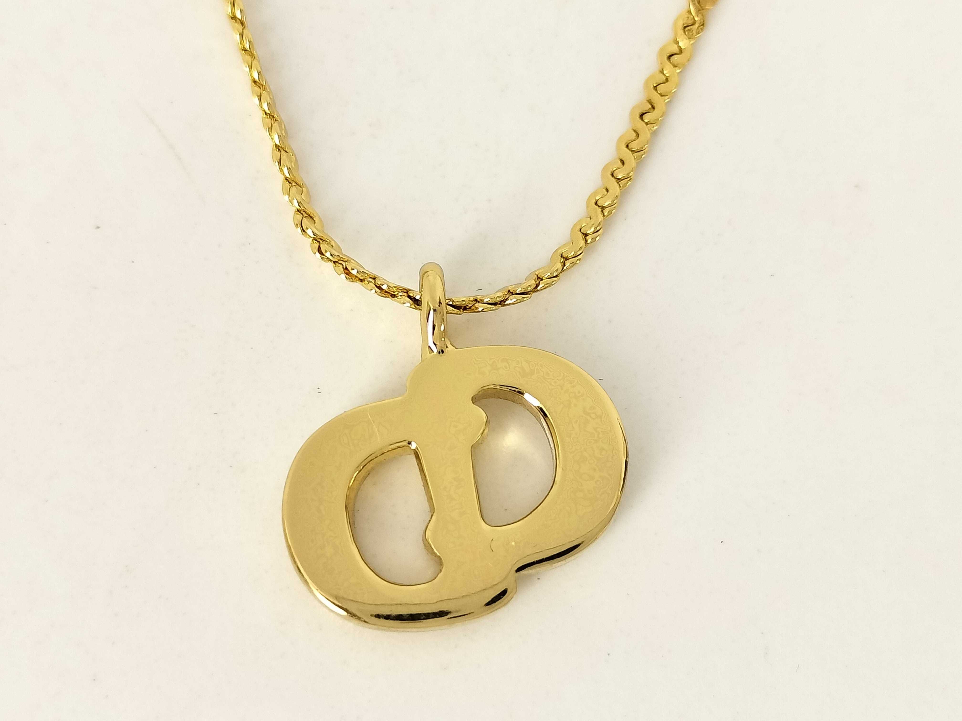 CD Rhinestone Necklace — view 2