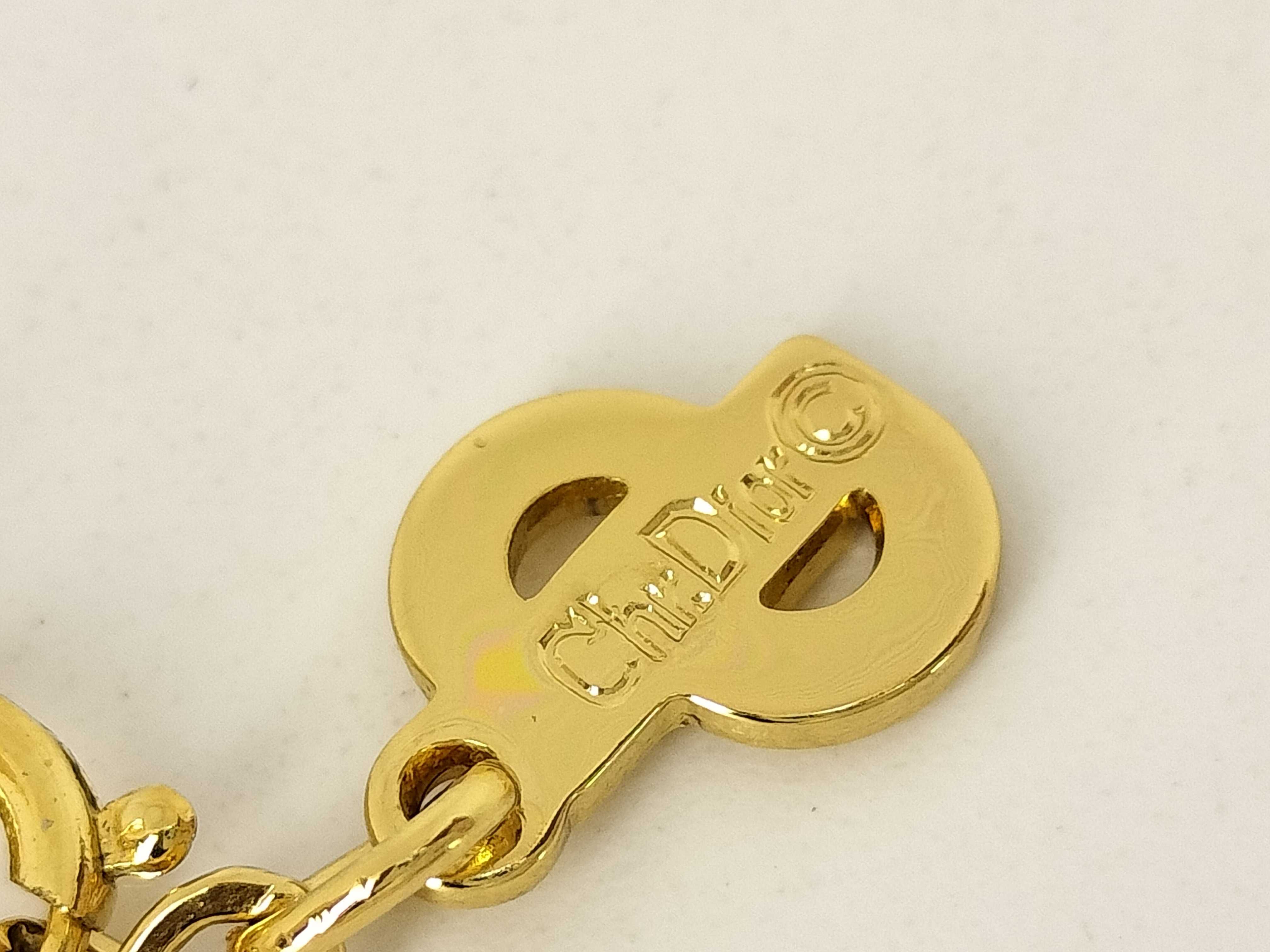 CD Rhinestone Necklace — view 5