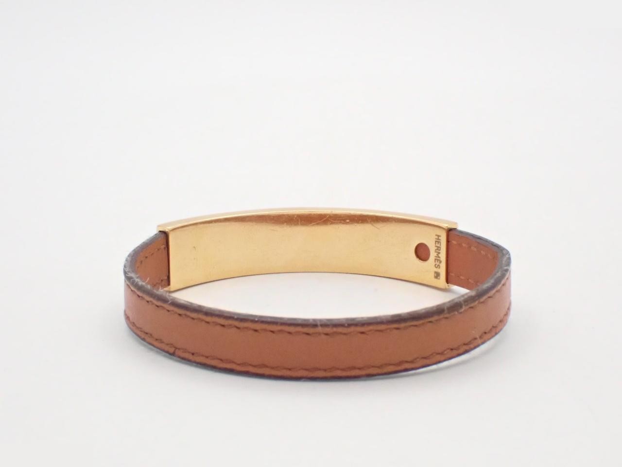 Puspus bracelet, gold/light brown, wrist circumference approximately 21cm — view 2