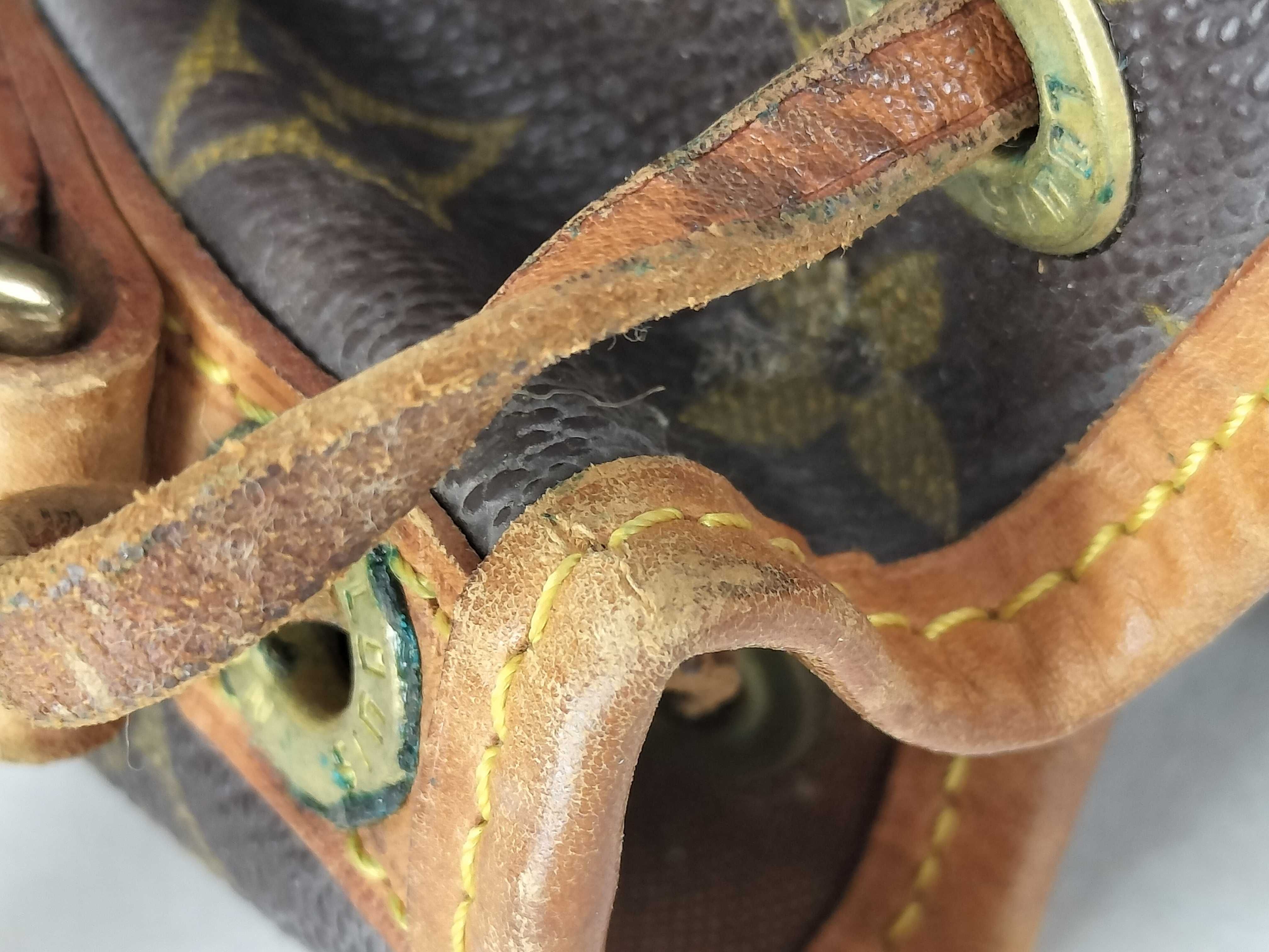 Monogram Vuitton Petit Noé Shoulder Bag — view 12