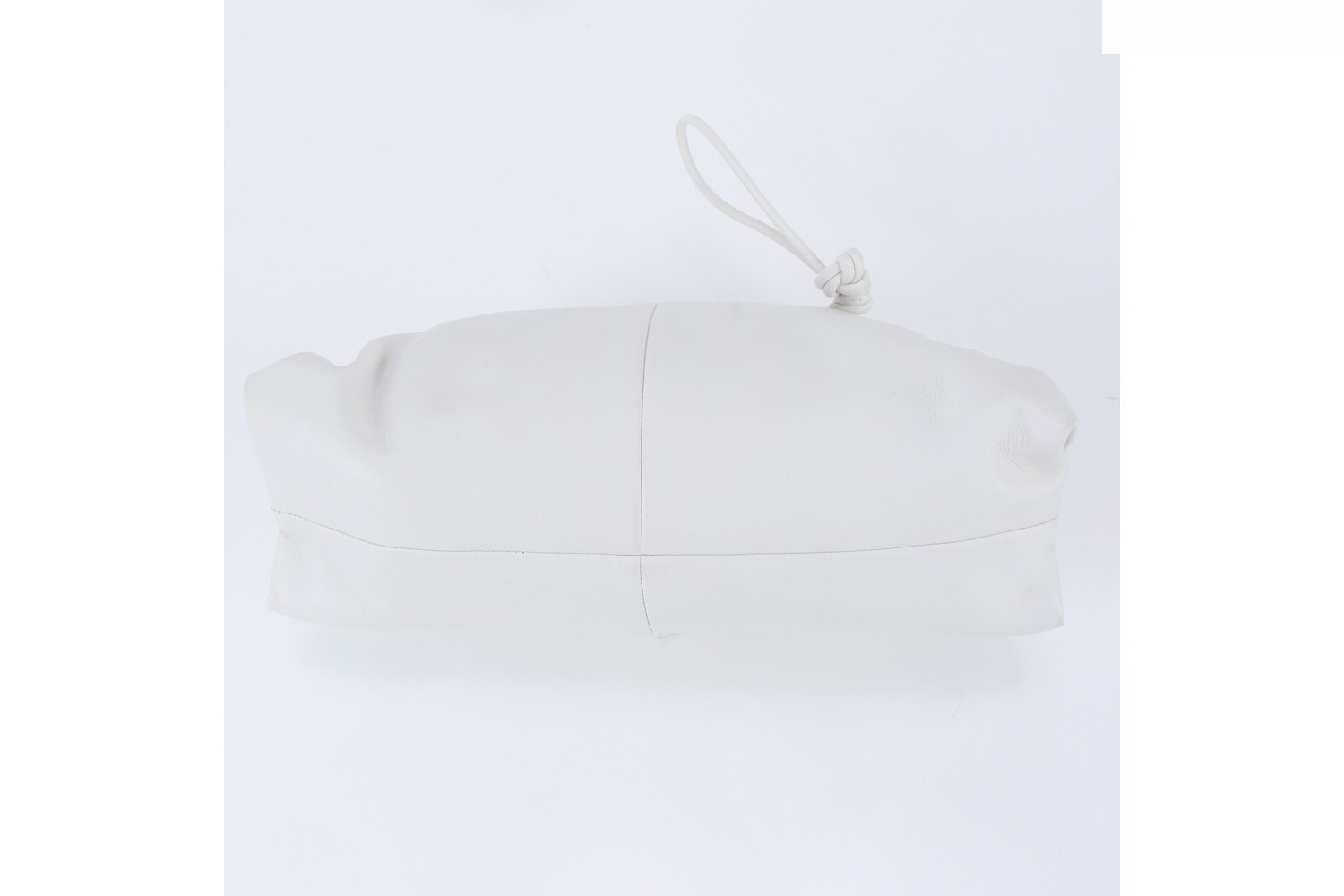 Triangle Leather Clutch Bag Handbag — view 4