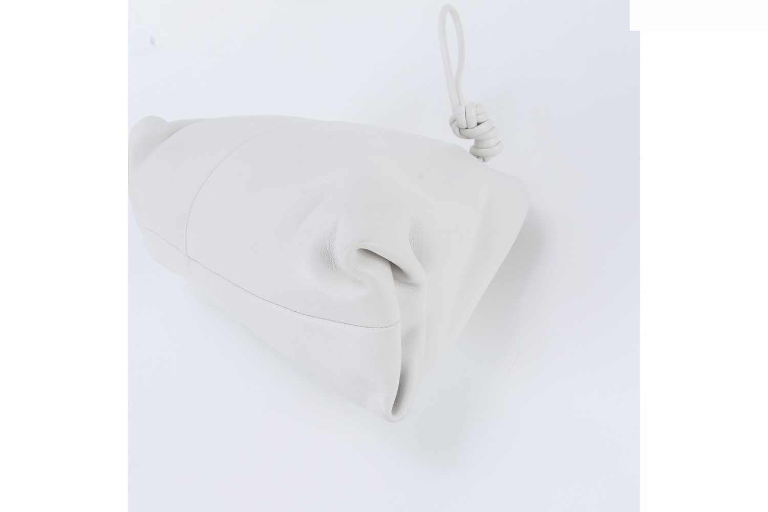 Triangle Leather Clutch Bag Handbag — view 5