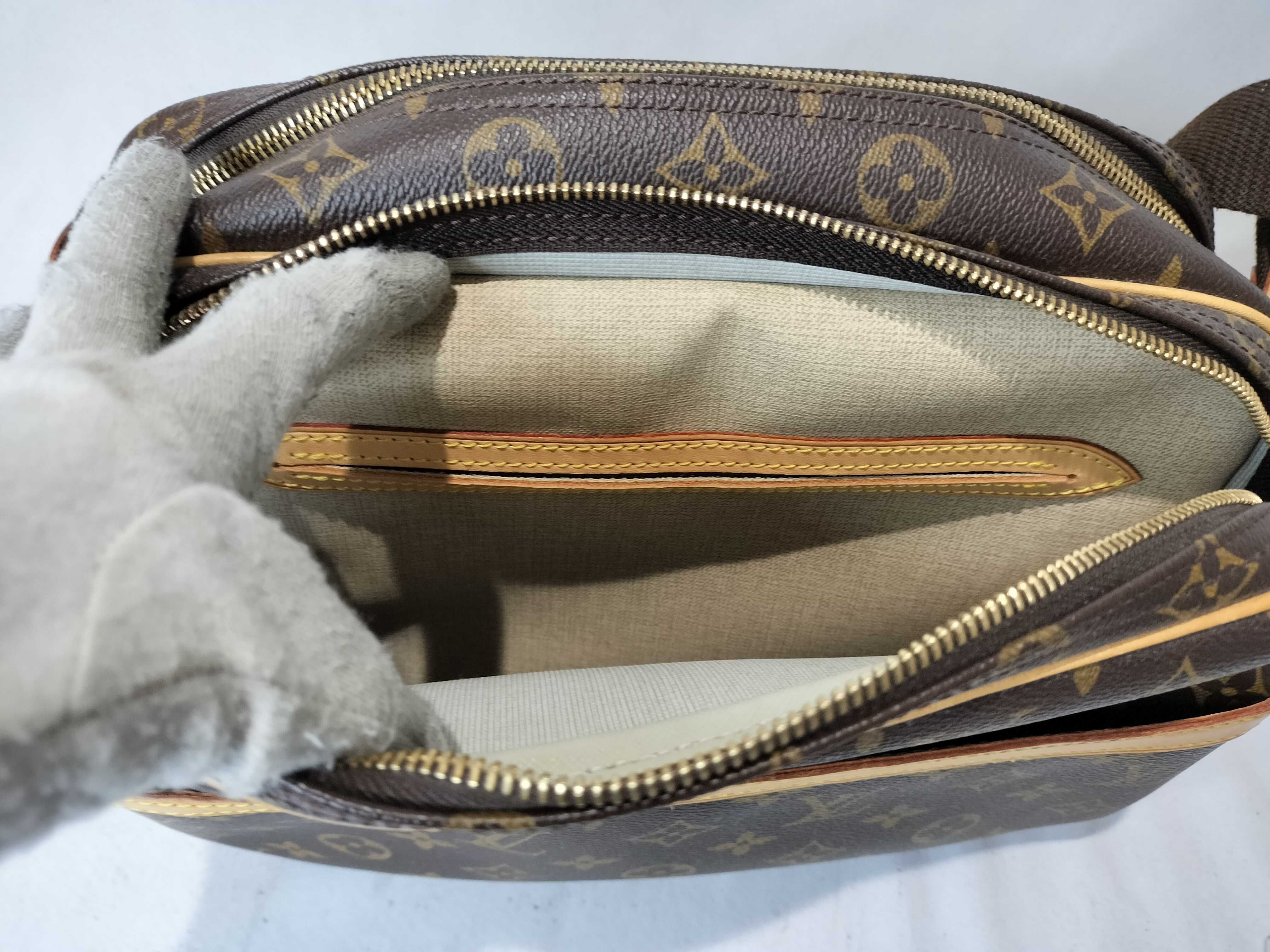 Monogram Reporter Shoulder Bag — view 9