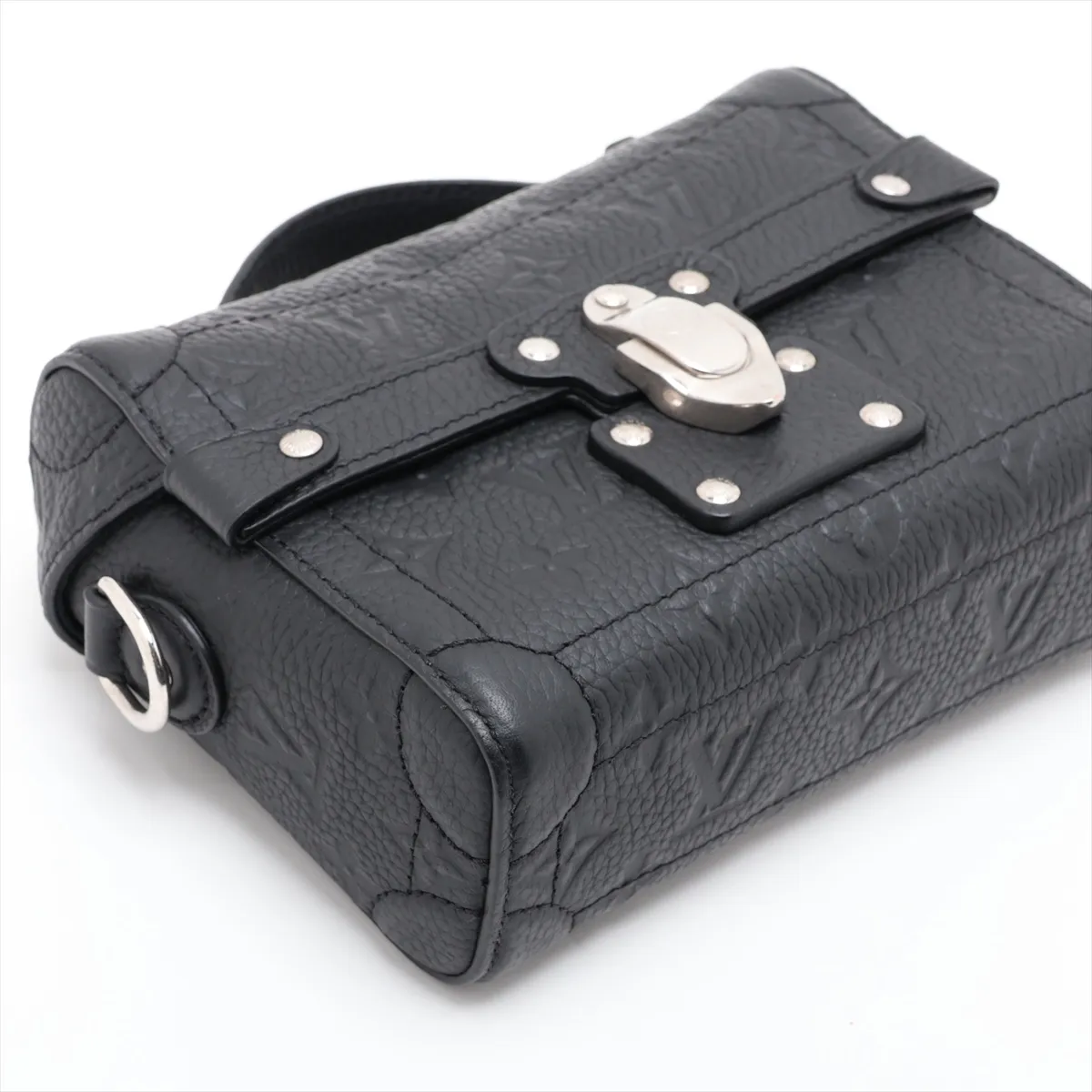 Monogram Taurillon Soul Trunk - Black (RFID detected) M13871 — view 4