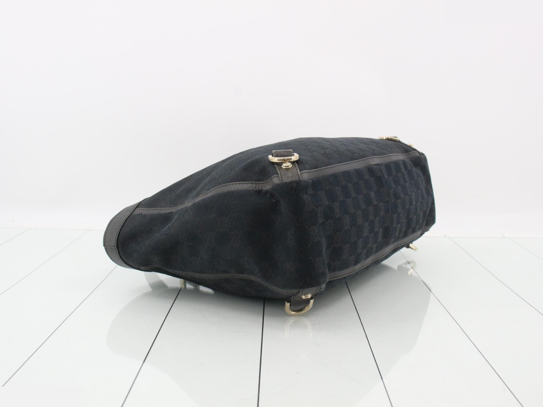 Abby GG Canvas Tote Bag 141472 — view 5