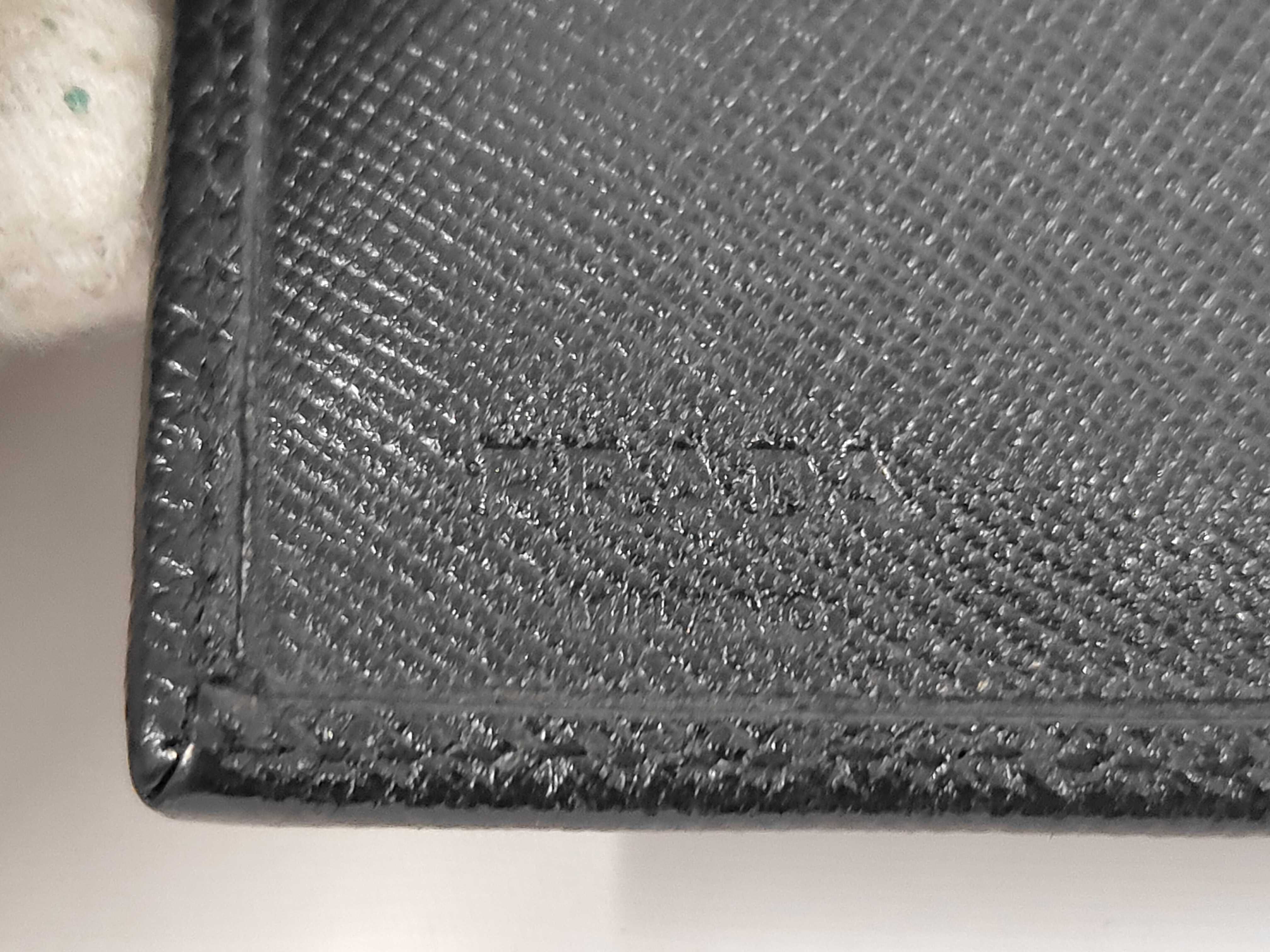 Black Saffiano Tri-fold Wallet — view 9