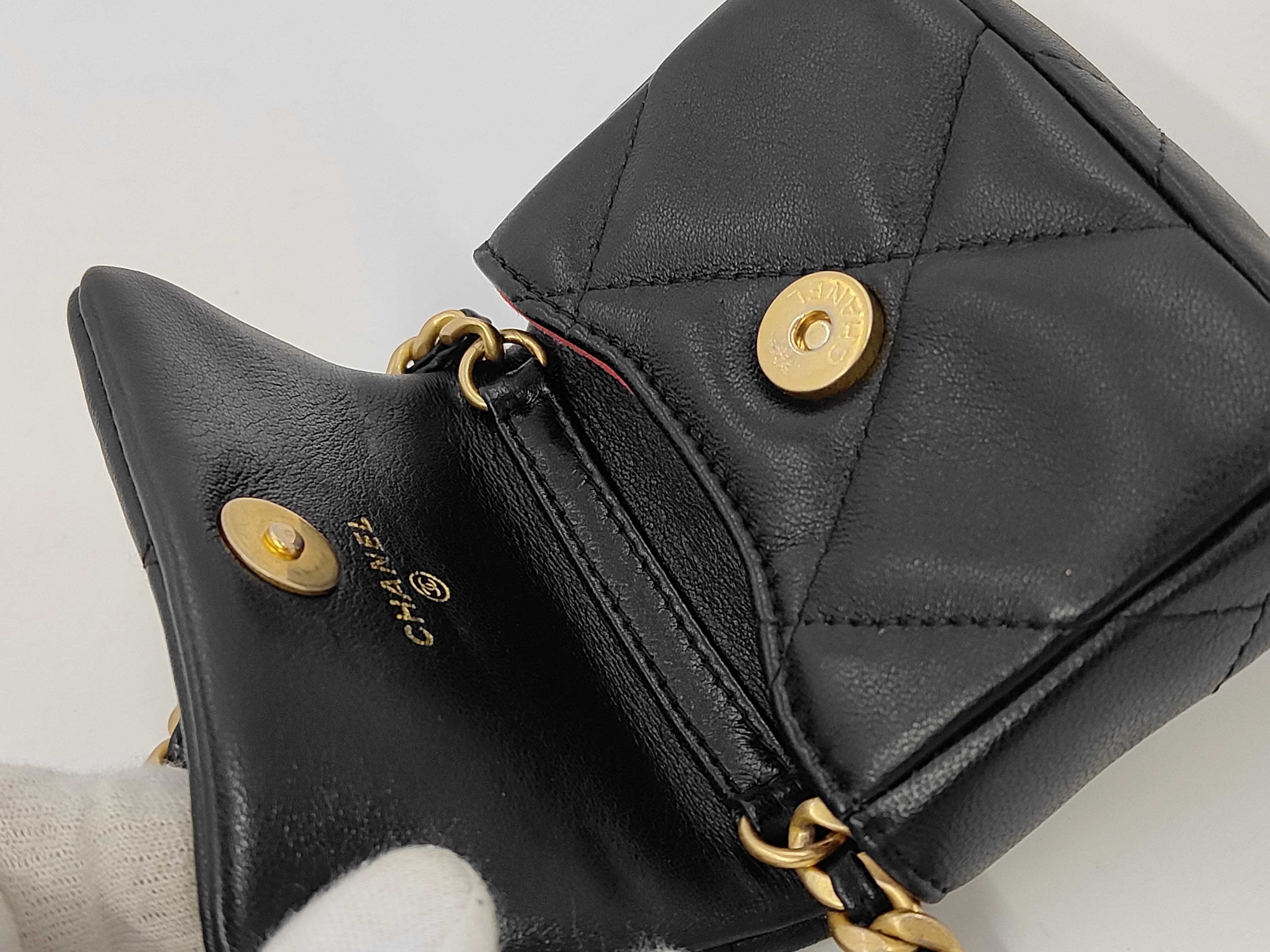 19 Chain Waist Bag, Black Shoulder Bag — view 6