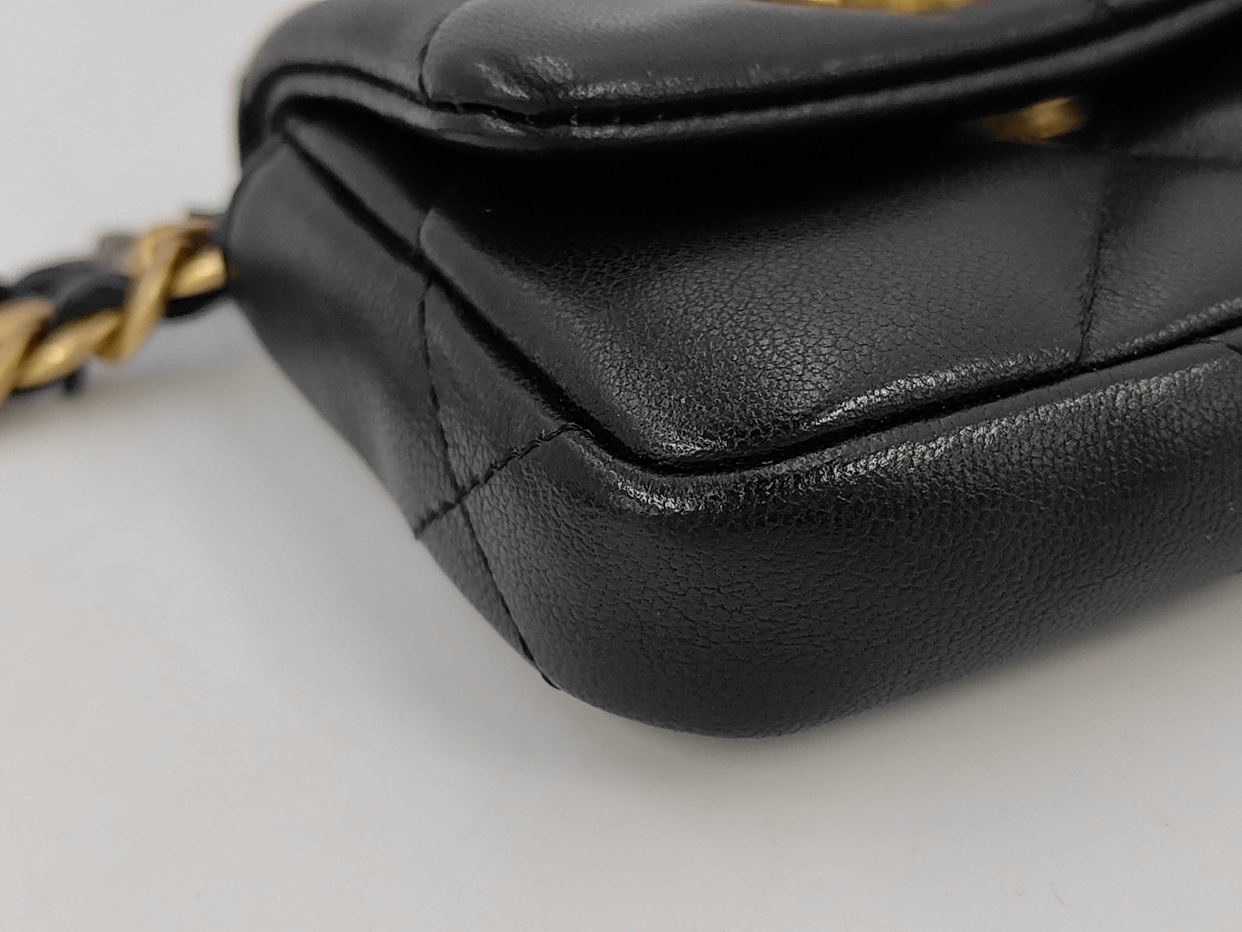 19 Chain Waist Bag, Black Shoulder Bag — view 7