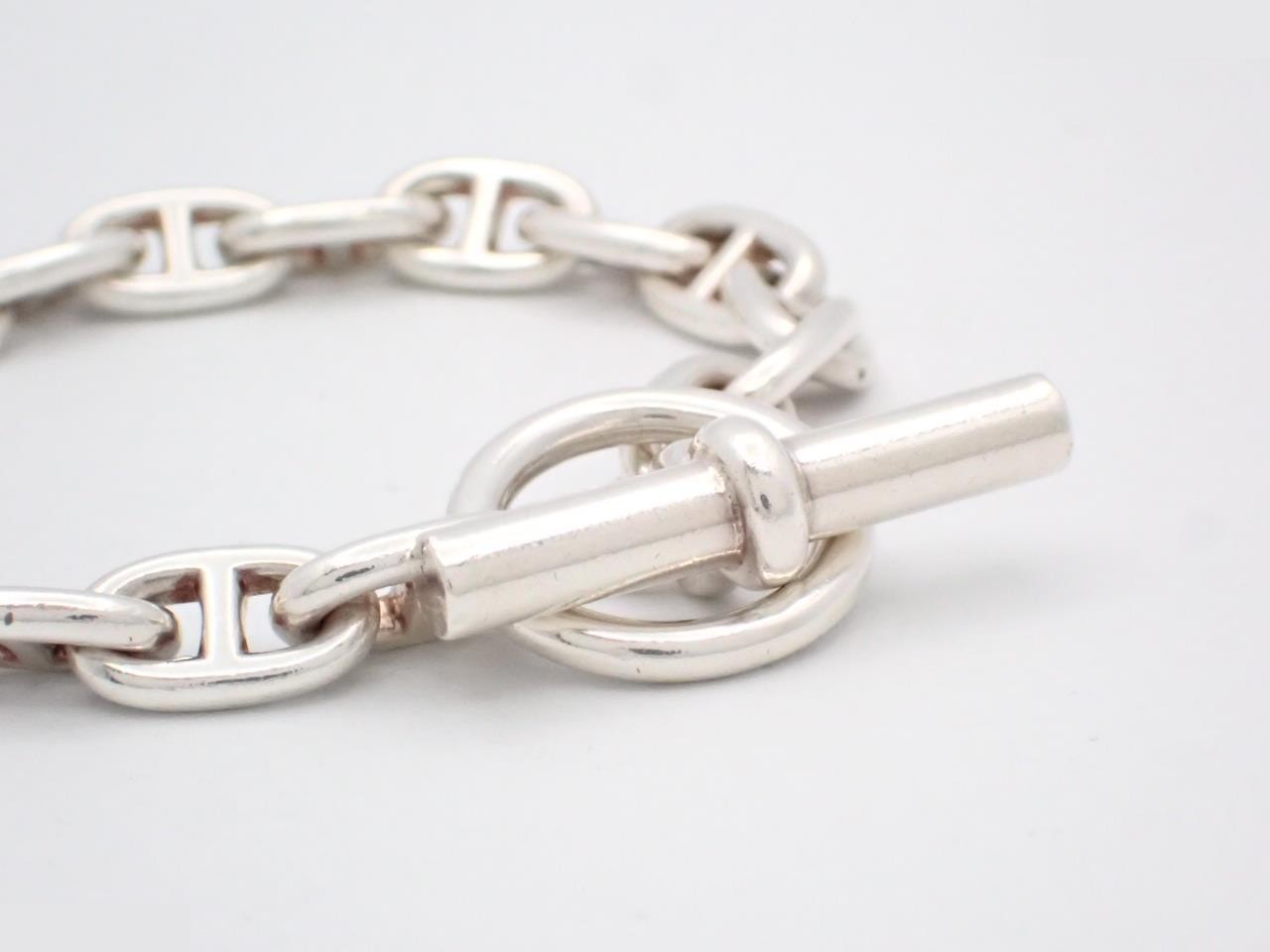 Cursive stamp Chaine d'Ancre PM 18 frames 925/37.0g — view 3