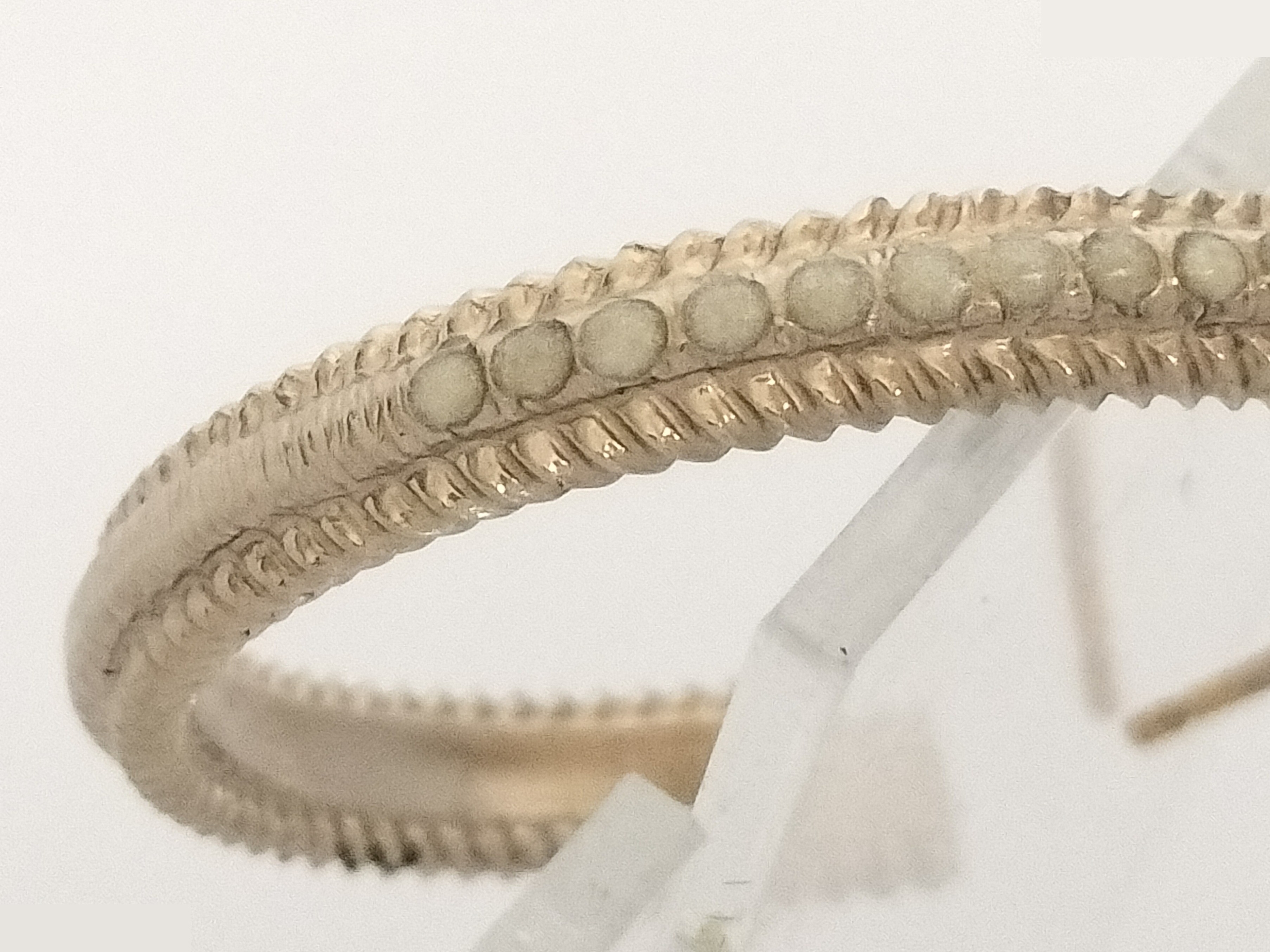 Coco gold earrings one side — view 6