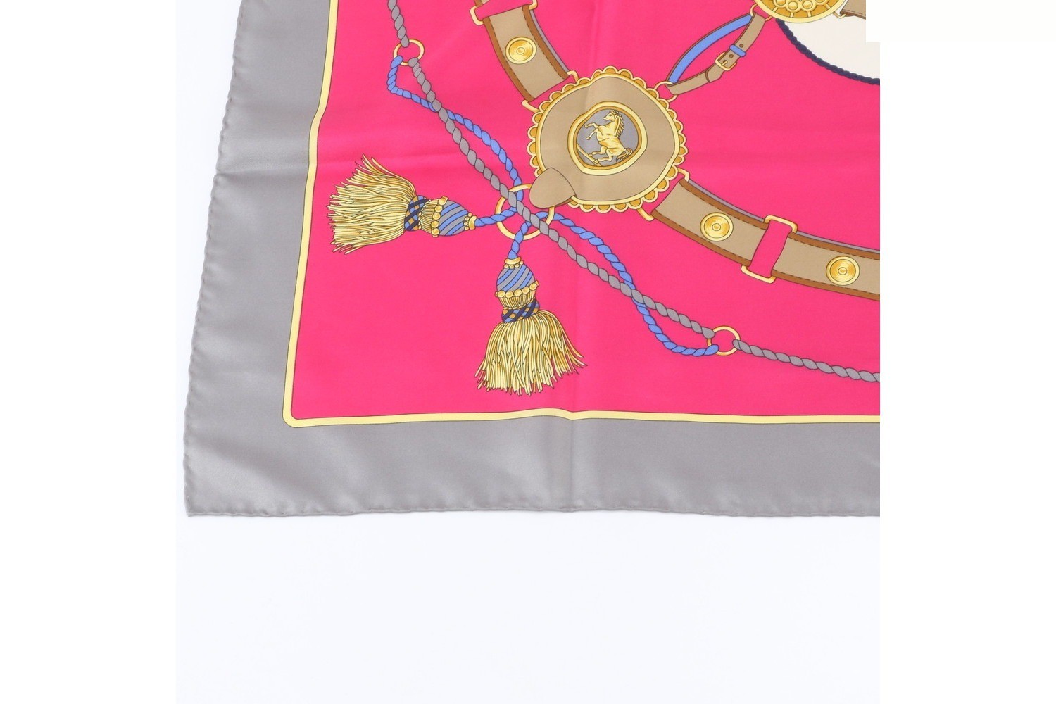100% Silk Scarf with Tag — view 4