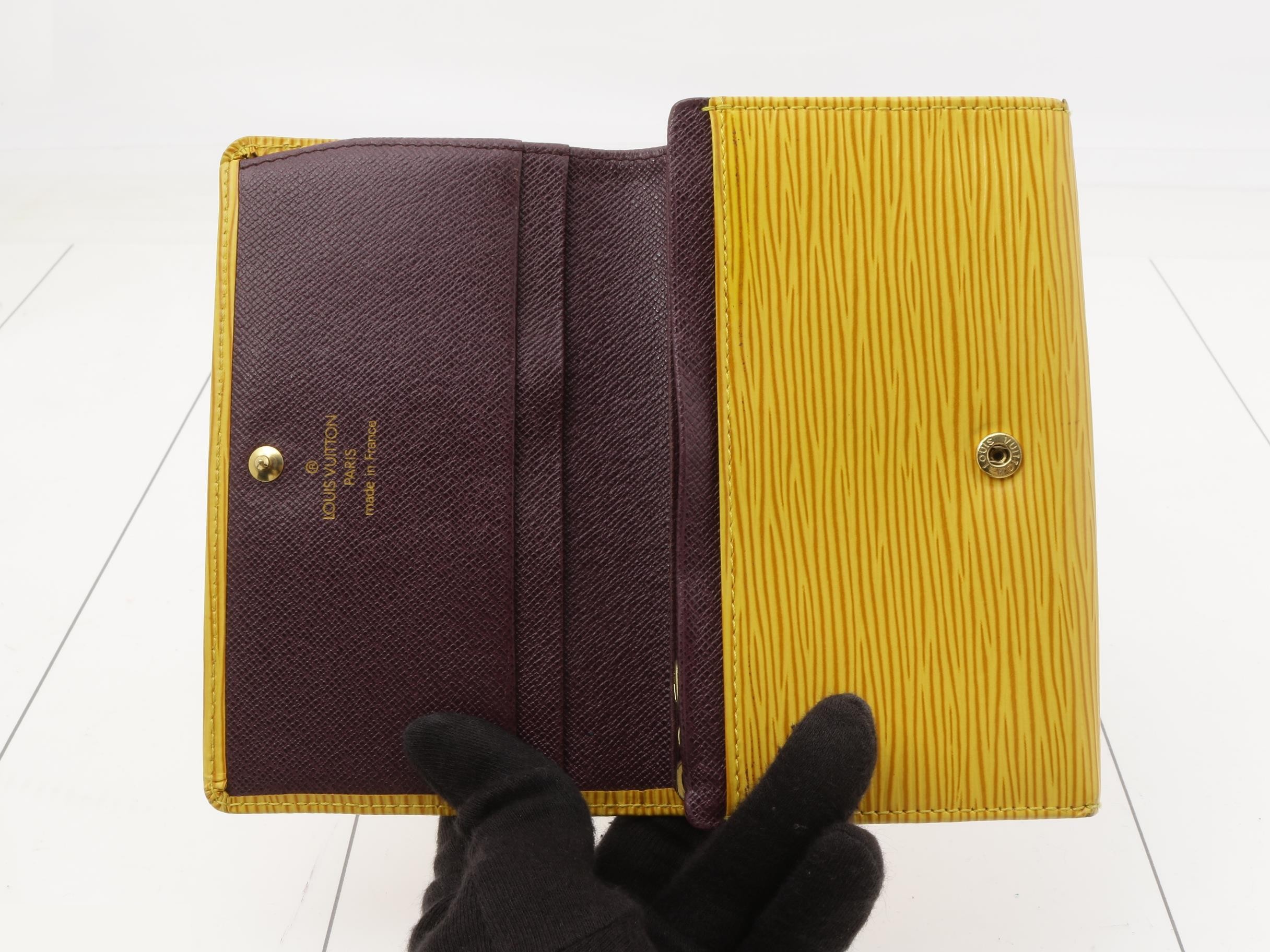 Portemonnaie Billet Trésor Tassili Yellow — view 4