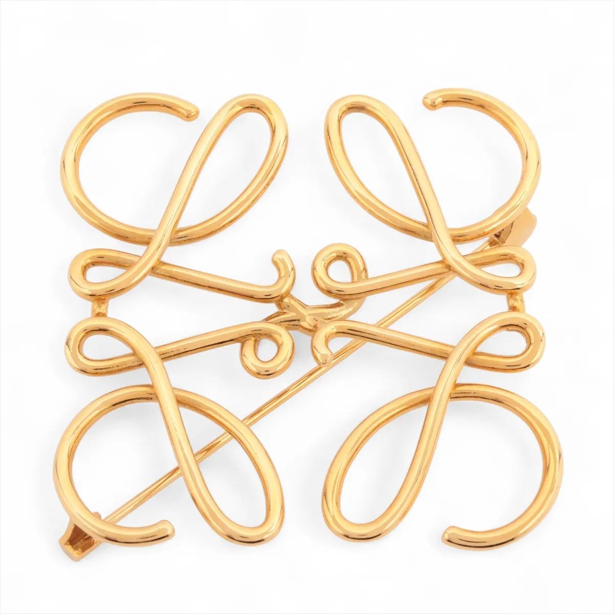 Anagram Brooch GP Gold