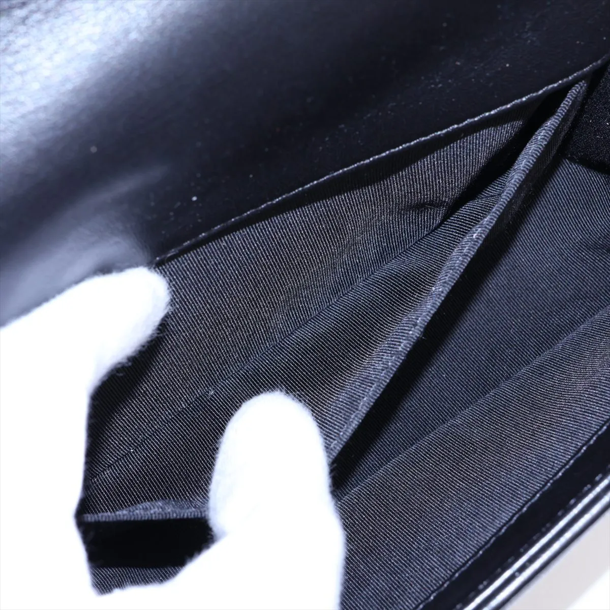 Boy Chanel 20 Small Lambskin Chain Shoulder Bag, Black with Gunmetal Hardware, 23210992, Serial Number 23, A67085 — view 8